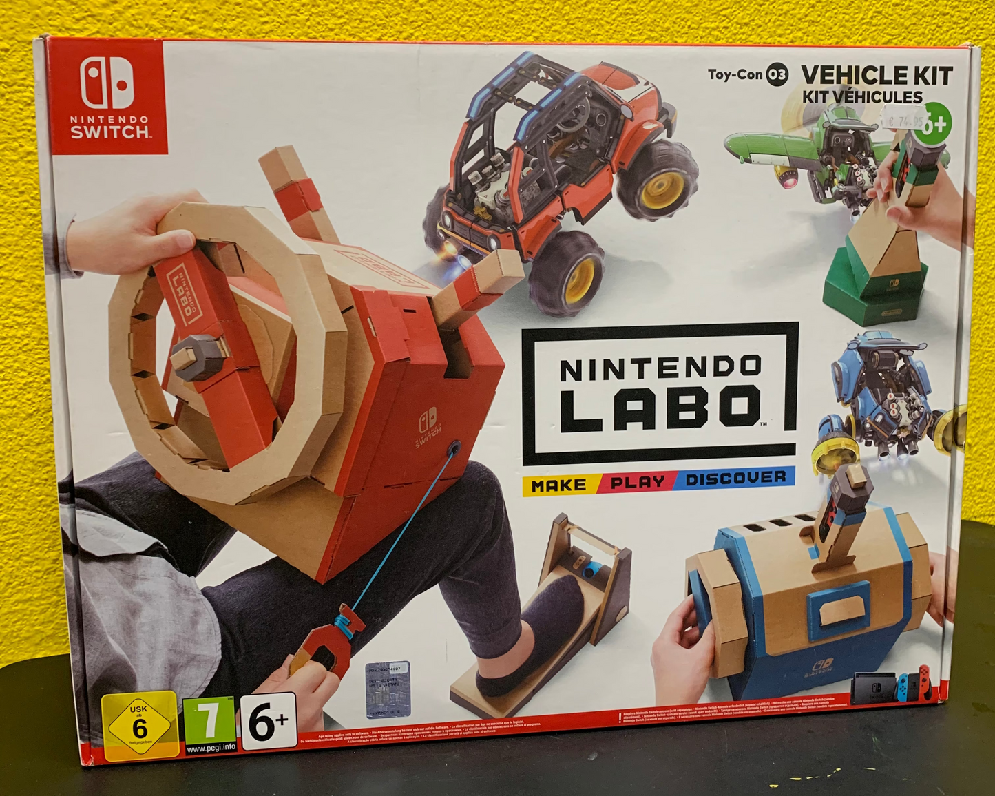 Nintendo Labo - Vehicle Kit (Niet Gebruikt)