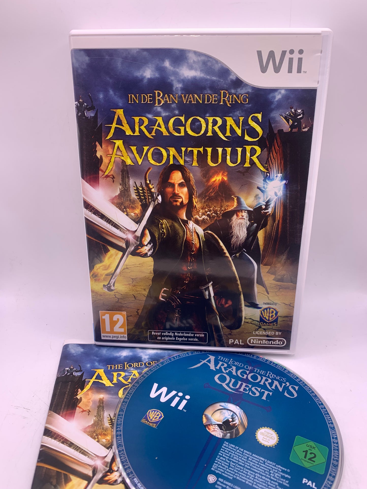 In de Ban van de Ring Aragorns Avontuur (The Lord of the Rings: Aragorn's Quest) - Nintendo Wii