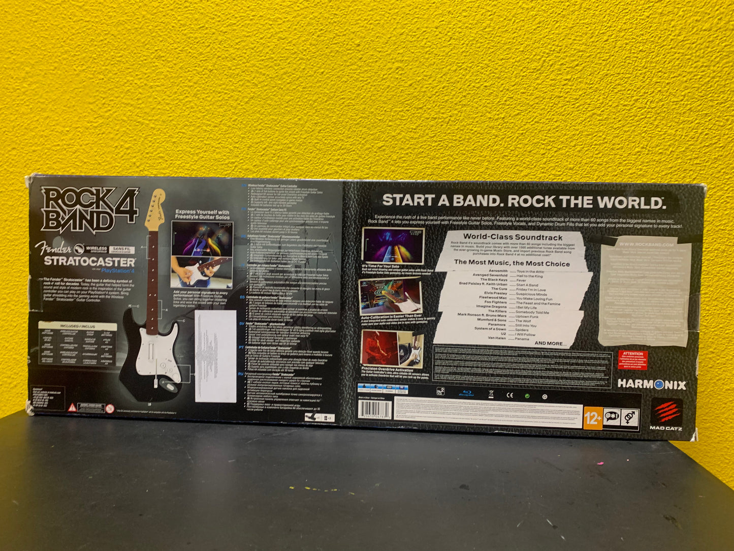 Rock Band 4 Stratocaster (CIB) (met Game) - PlayStation 4
