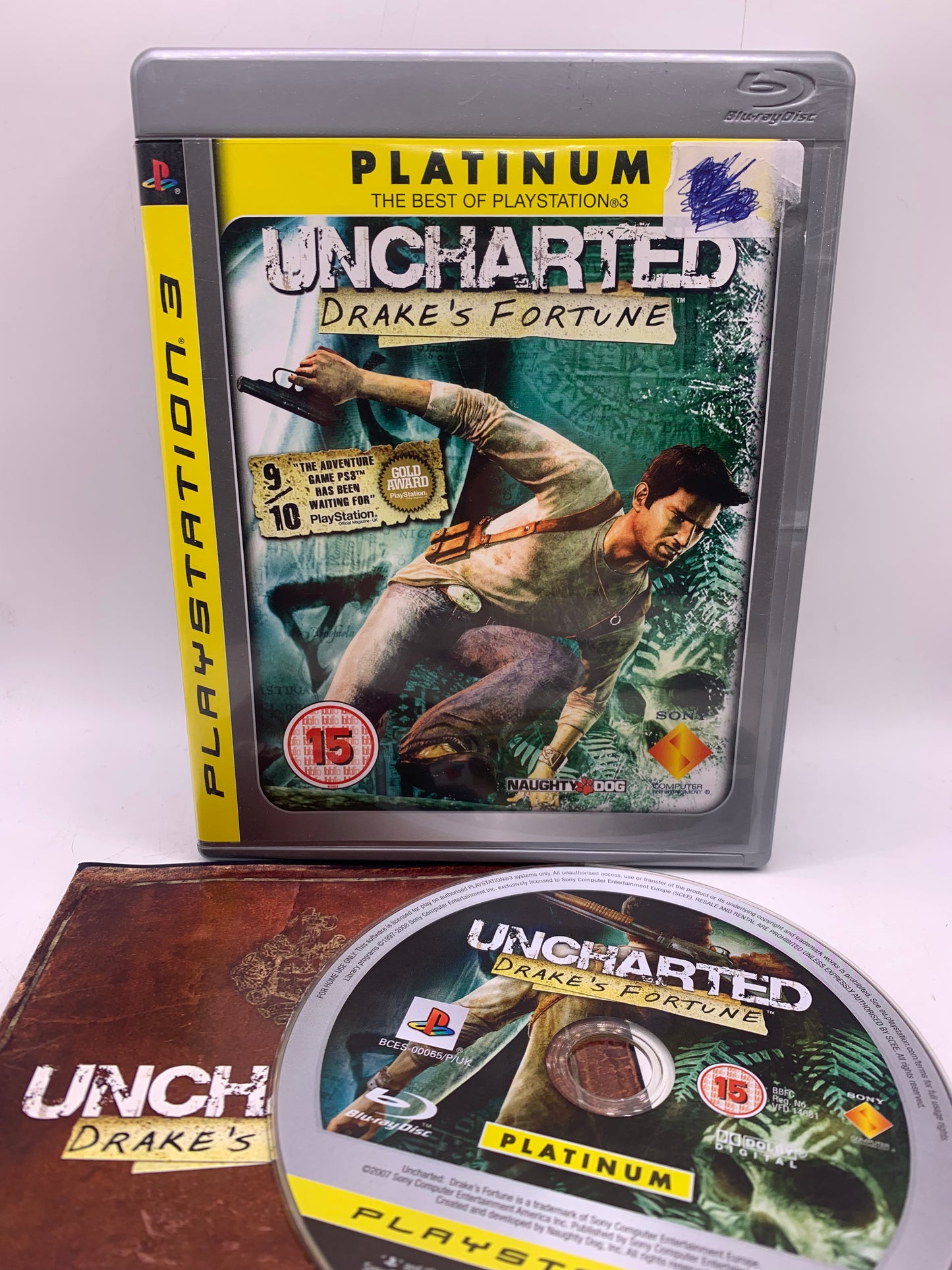 Uncharted: Drake’s Fortune (Platinum, sticker voor) - PlayStation 3