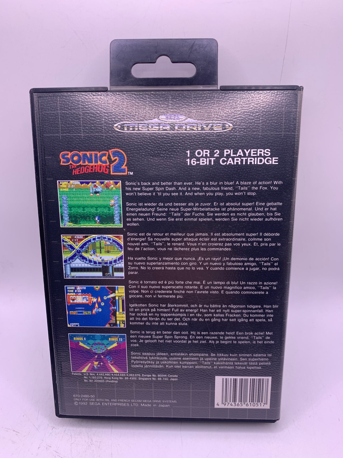Sonic the Hedgehog 2 - Sega Mega Drive