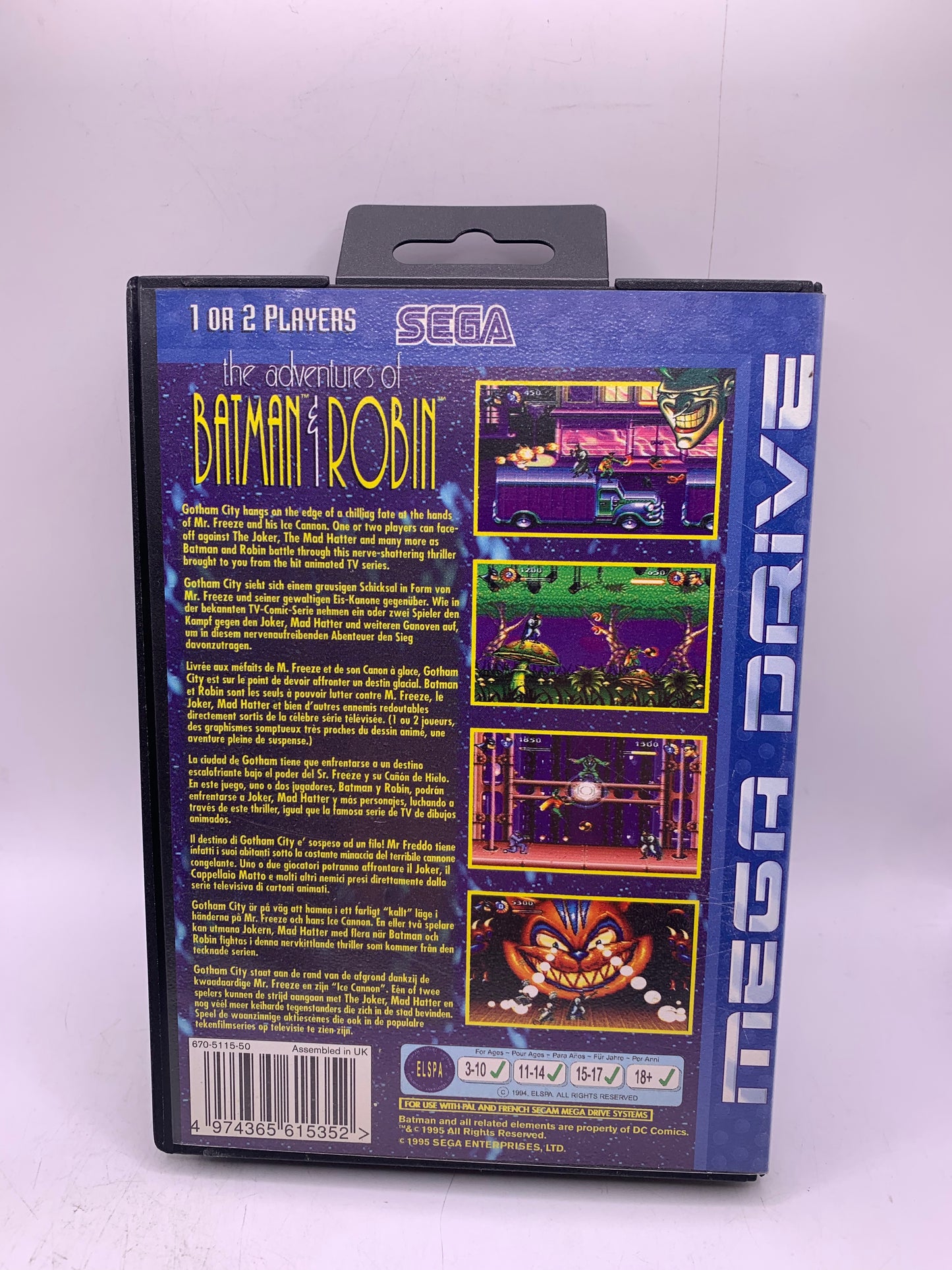 The Adventures of Batman & Robin (Geen handleiding) - Sega Mega Drive