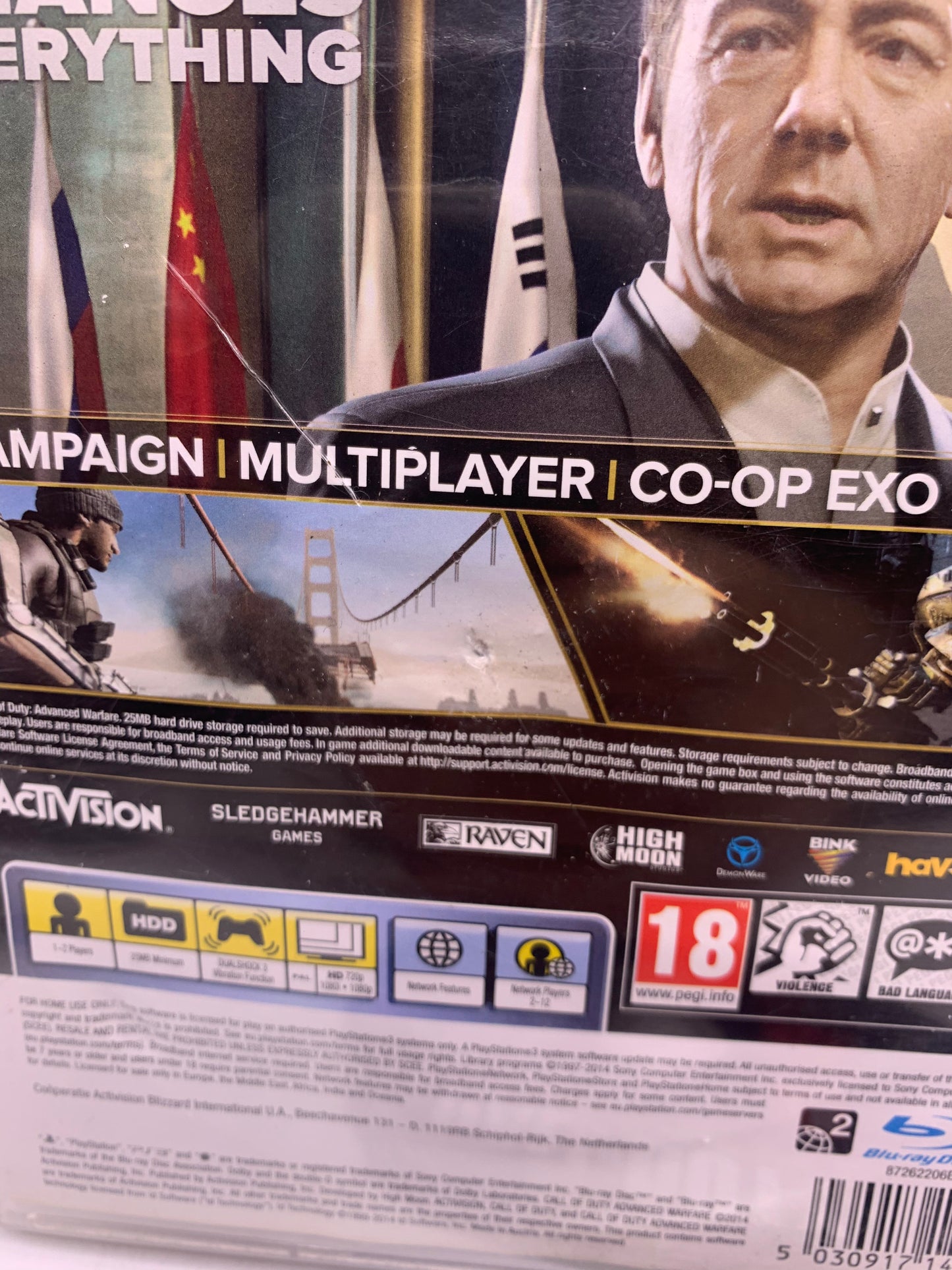 Call of Duty: Advanced Warfare (Cover becshadigd) – PlayStation 3