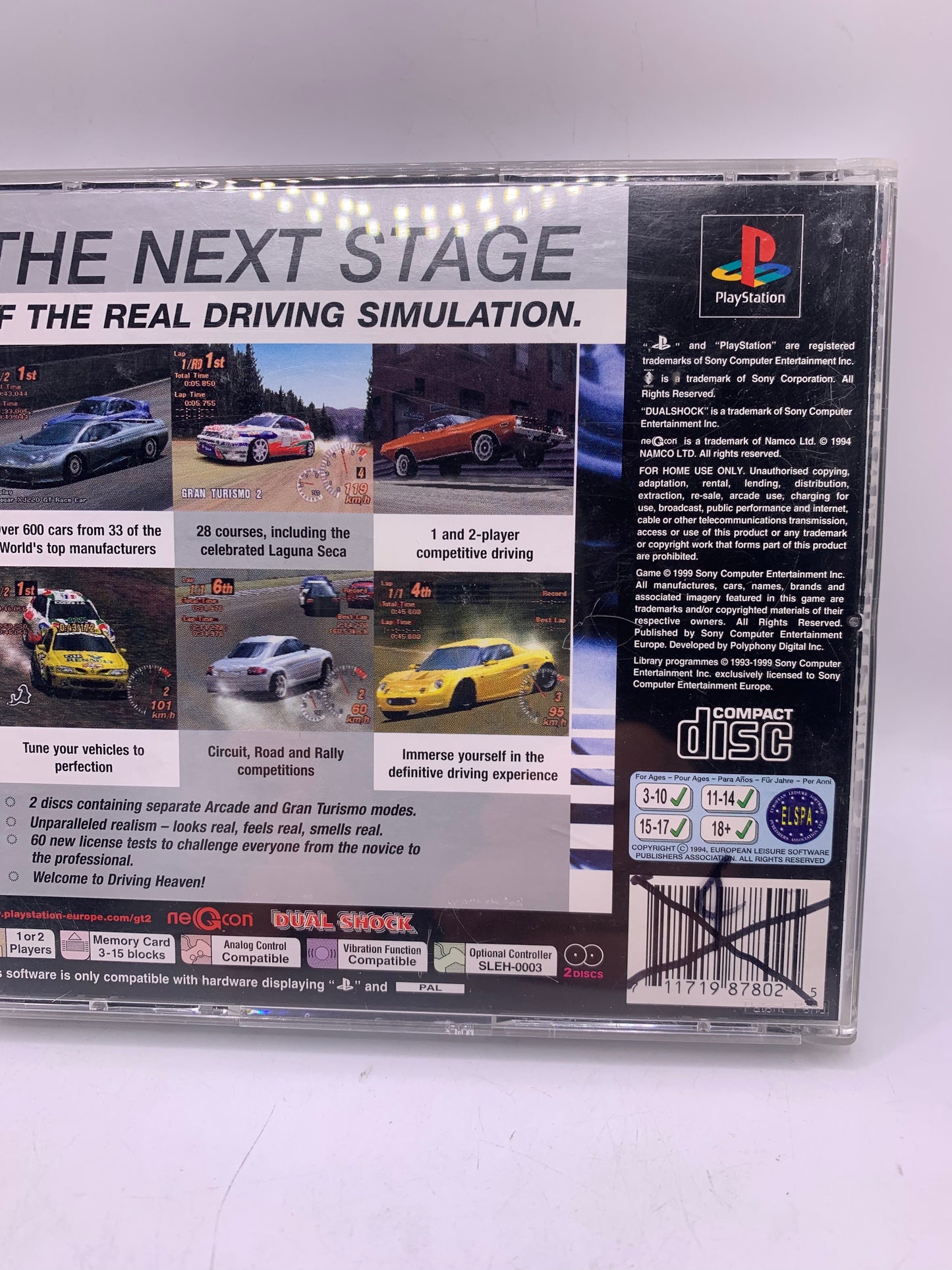 Gran Turismo 2 (Case licht beschadigd, geen handleiding) - PlayStation
