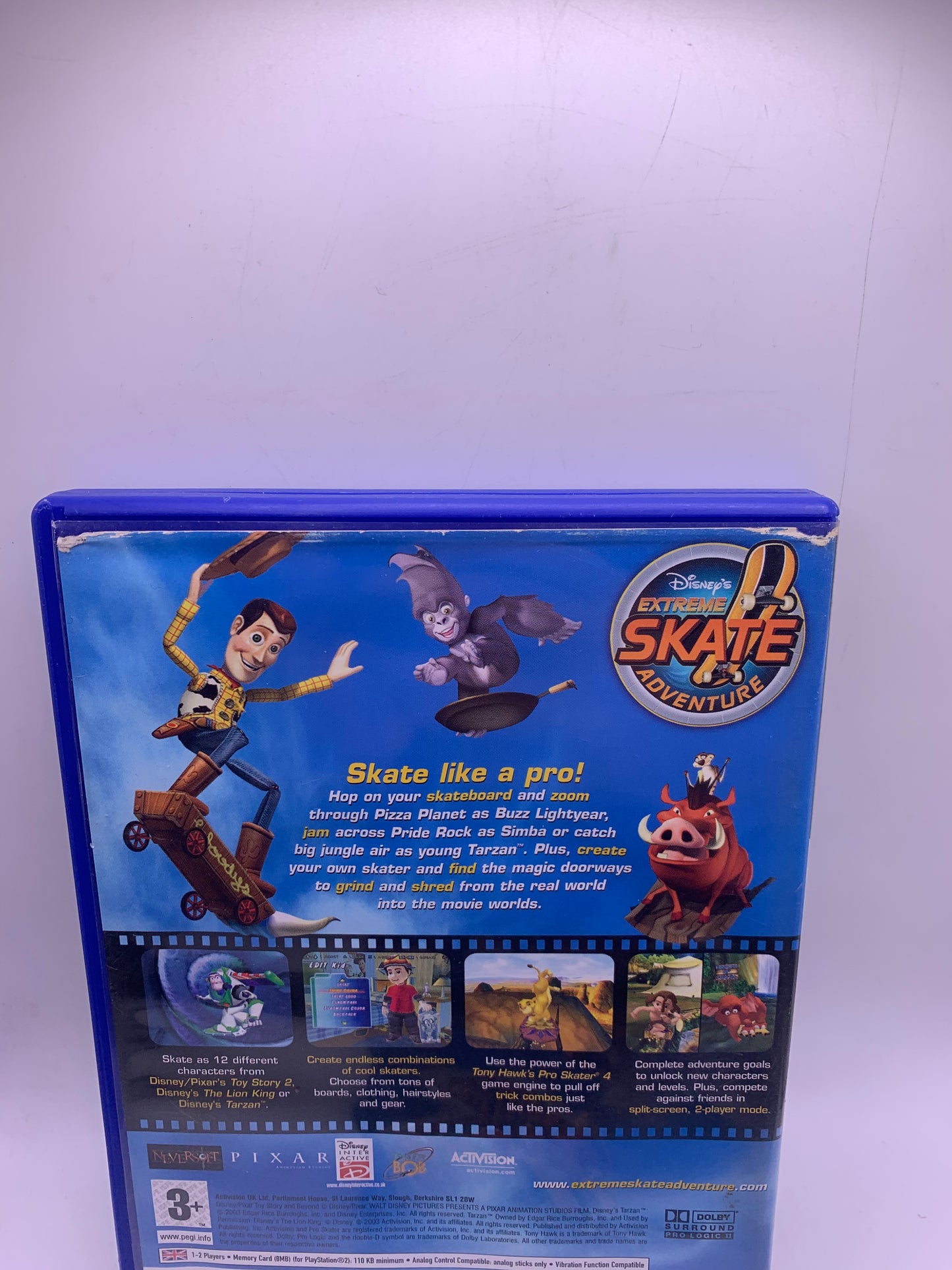 Disney's Extreme Skate Adventure (Cover licht gebruikt) - PlayStation 2