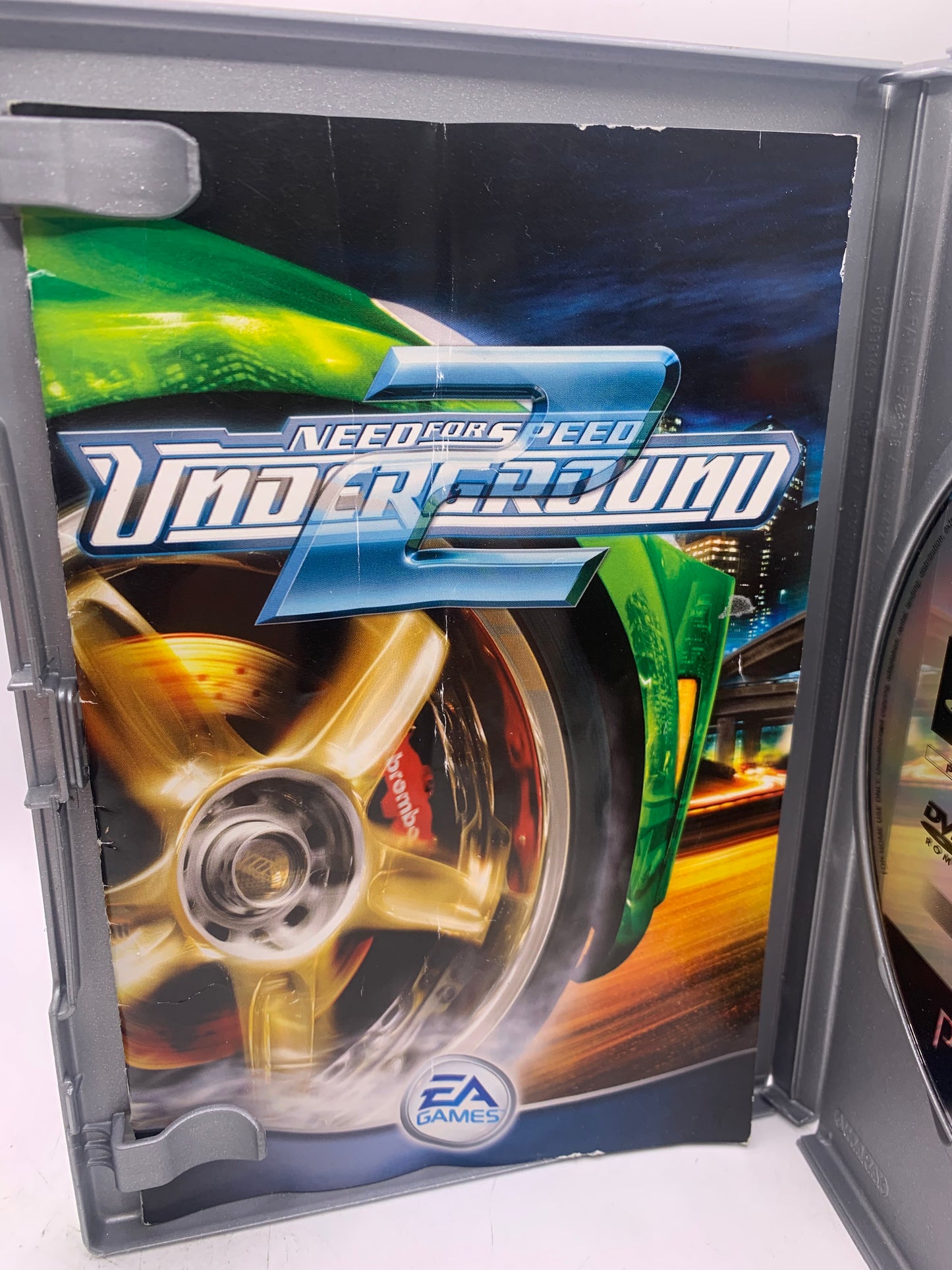 Need for Speed: Underground 2 (Platinum, handleiding licht gebruikt) - PlayStation 2