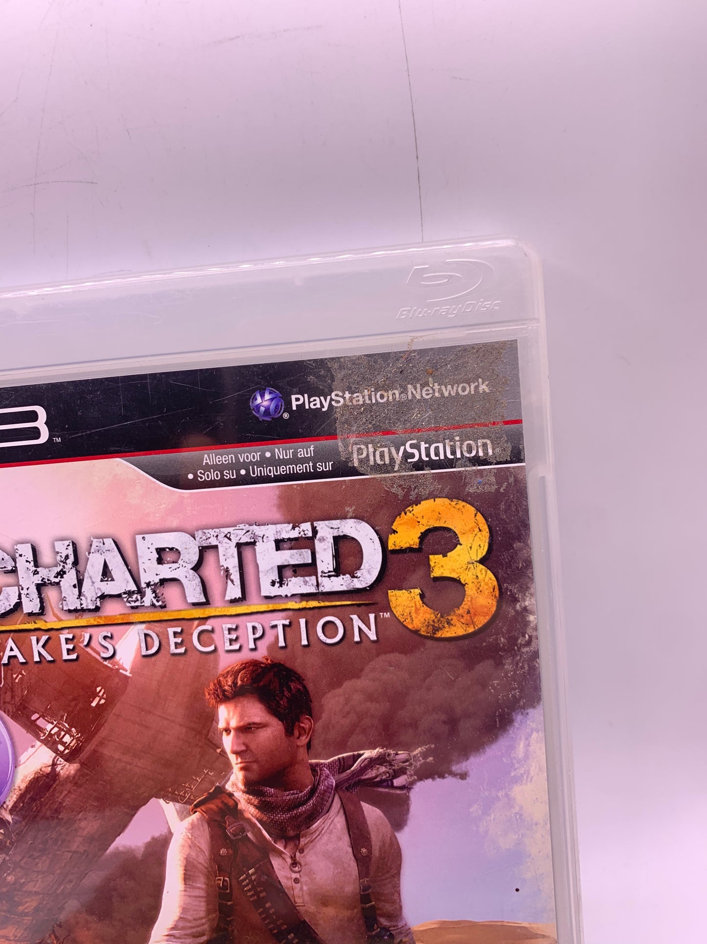Uncharted 3: Drake’s Deception (Sticker voor) – PlayStation 3