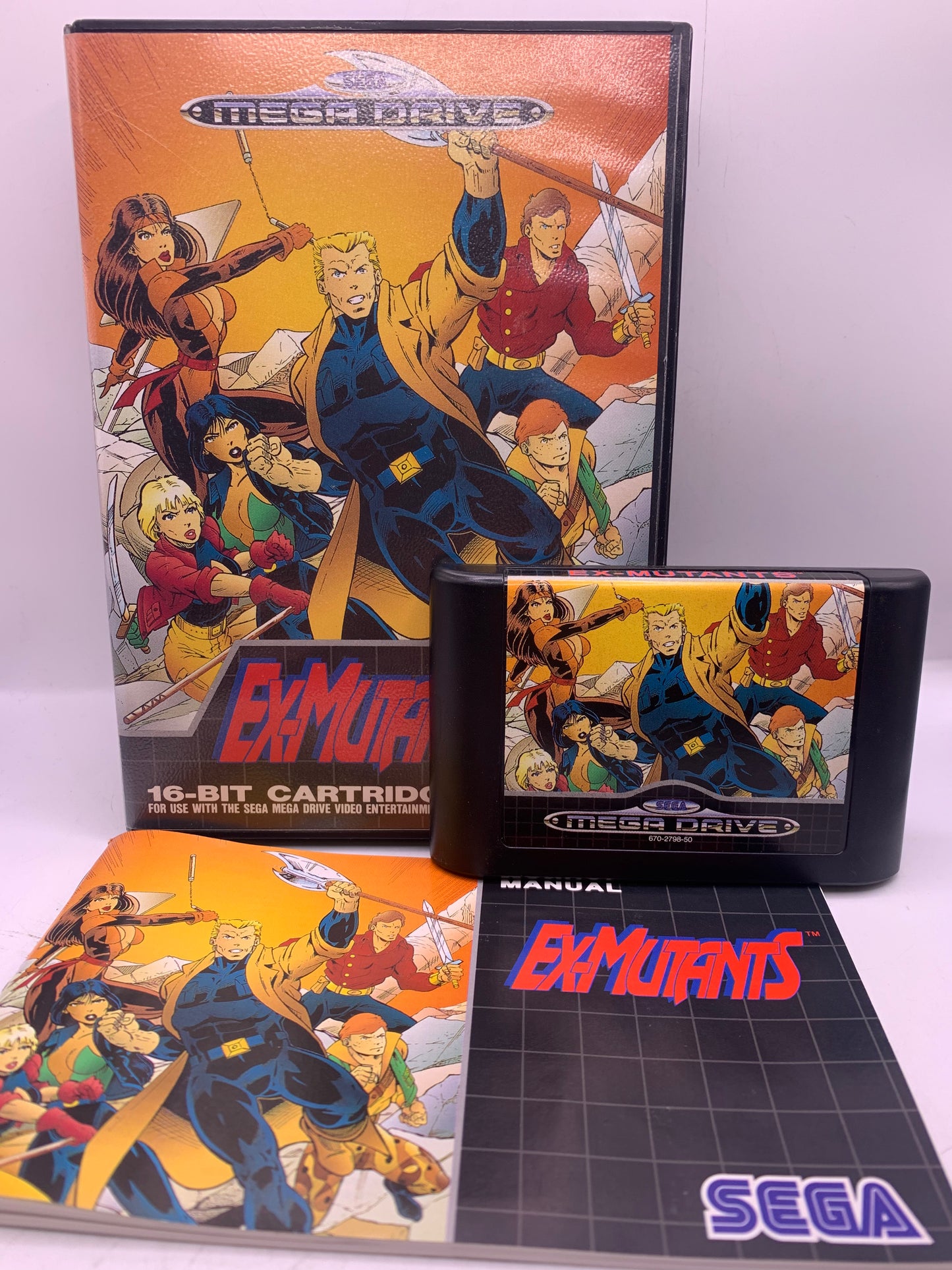 Ex-Mutants - Sega Mega Drive