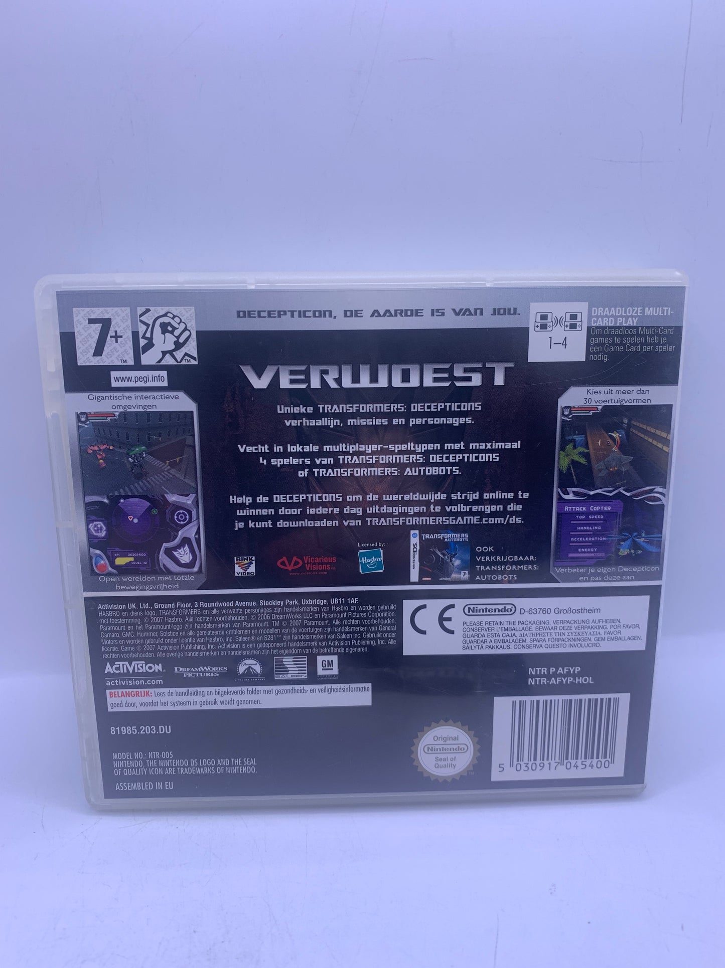Transformers: Decepticons - Nintendo DS