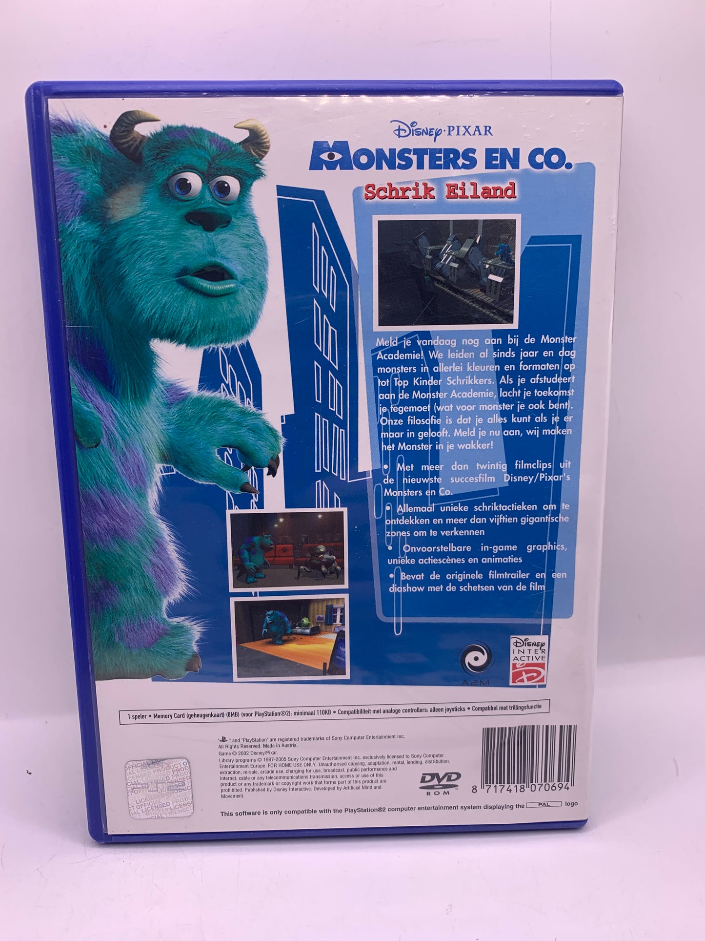 Monsters en Co. Schrik Eiland (Monsters, Inc. Scare Island) - PlayStation 2