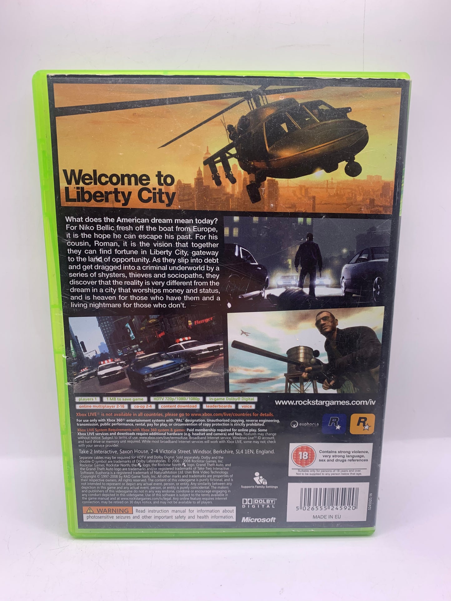 Grand Theft Auto IV – Xbox 360