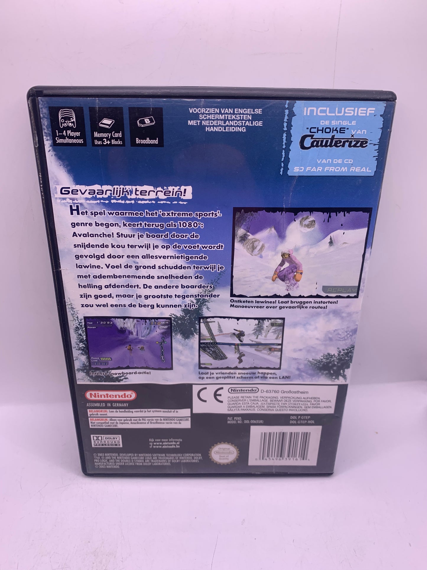 1080° Avalanche (Cover beschadigd) - Nintendo GameCube