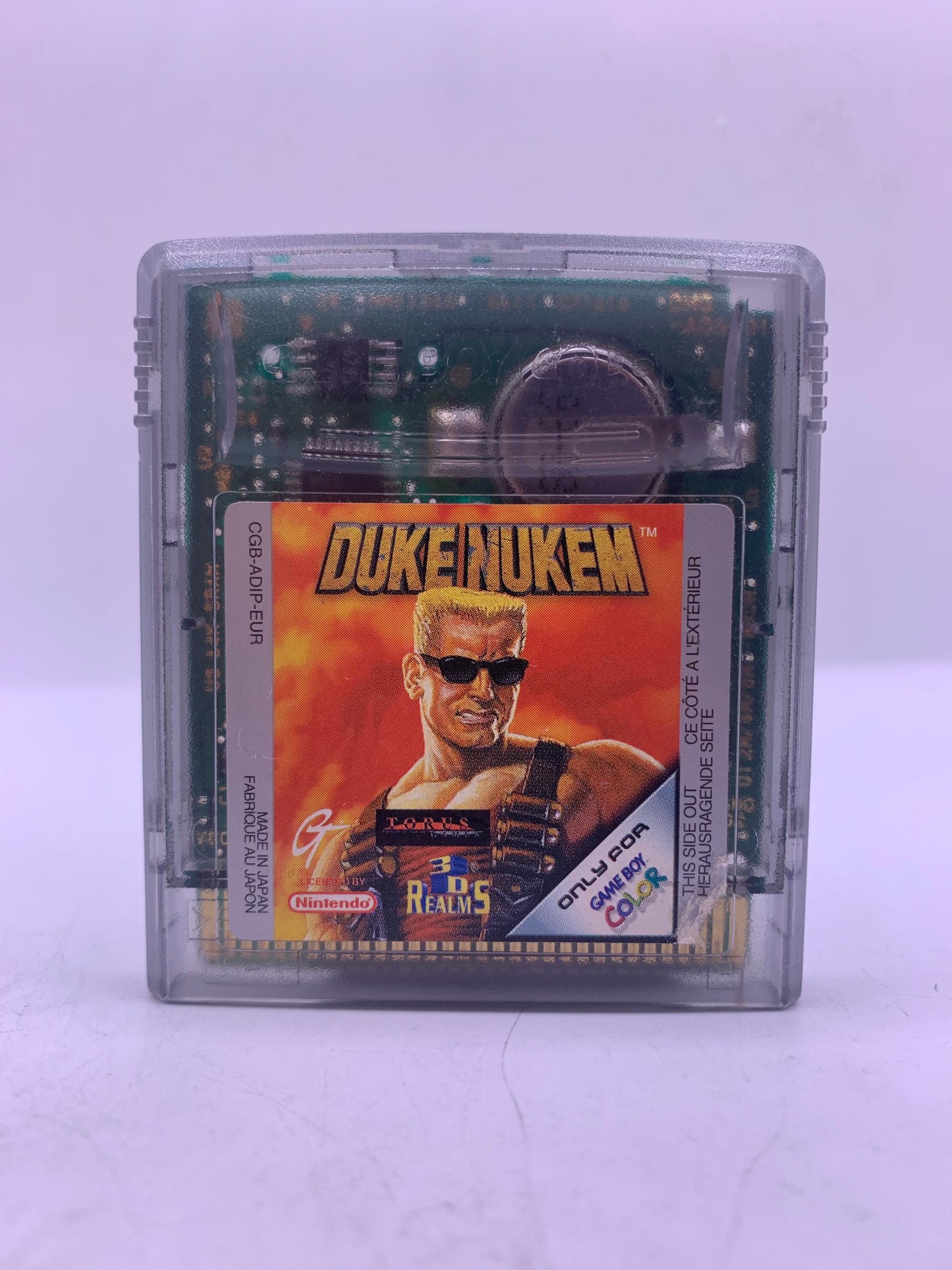 Duke Nukem (Label licht beschadiigd) - Game Boy Color