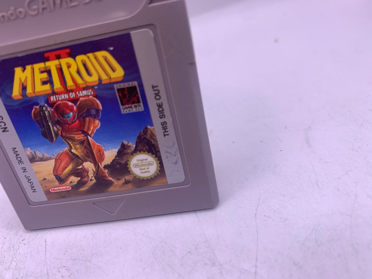 Metroid II: Return of Samus (SCN, label licht gebruikt) - Game Boy Classic