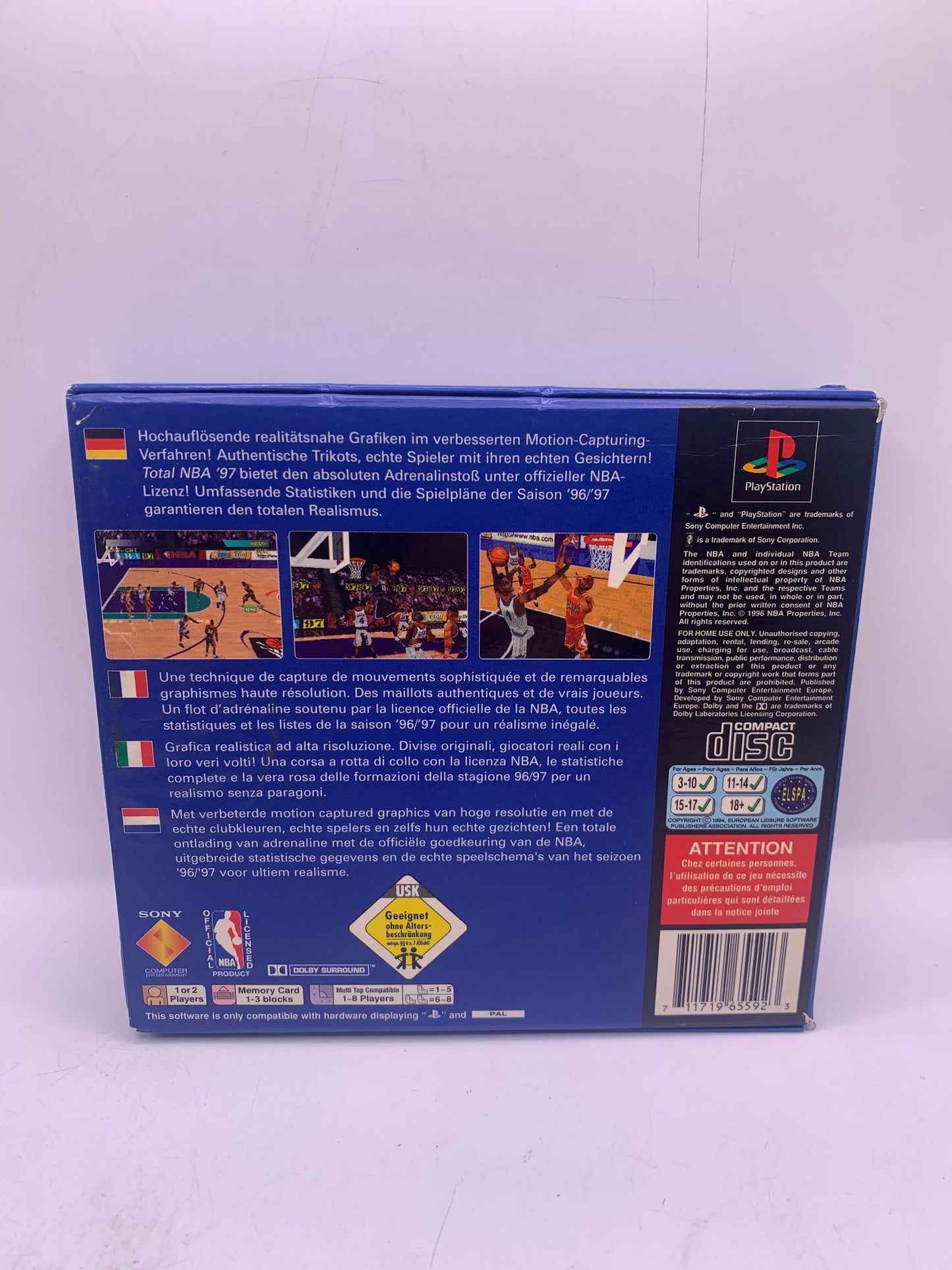 Total NBA '97 (Limited Edition) - PlayStation