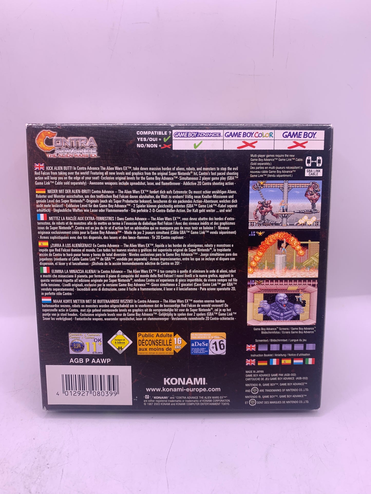 Contra Advance: The Alien Wars EX (CIB) - Game Boy Advance