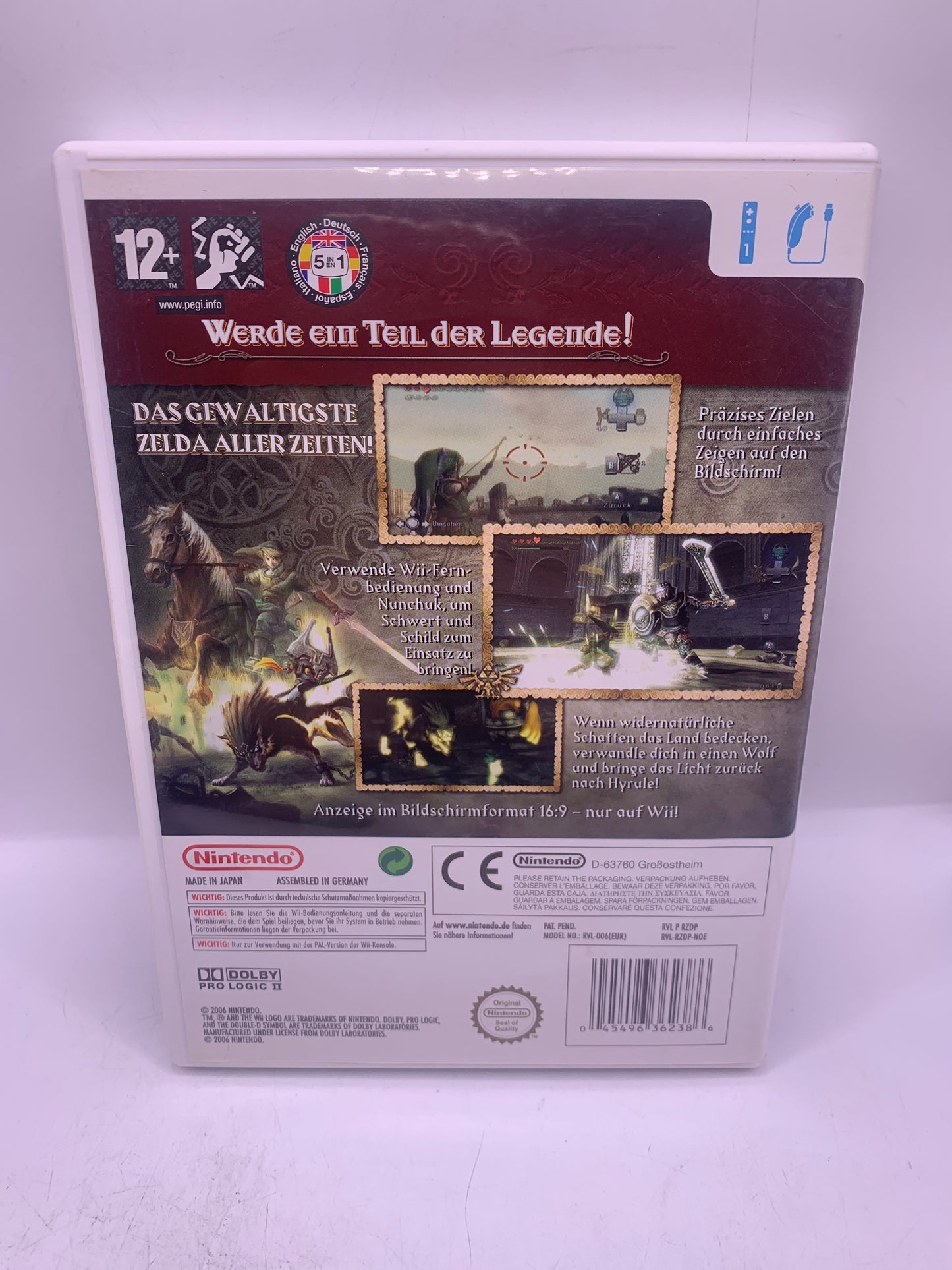The Legend of Zelda: Twilight Princess (DE) – Wii