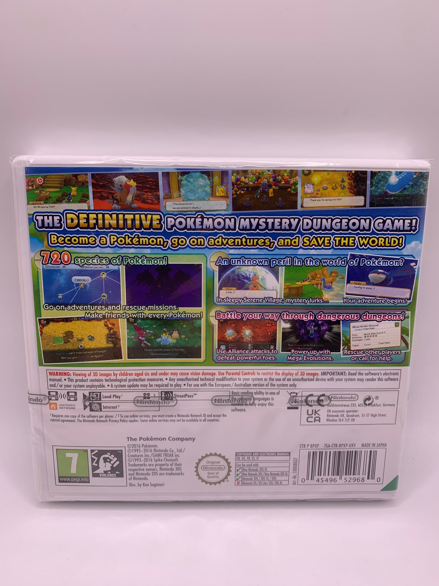 Pokémon Super Mystery Dungeon (SEALED) – Nintendo 3DS