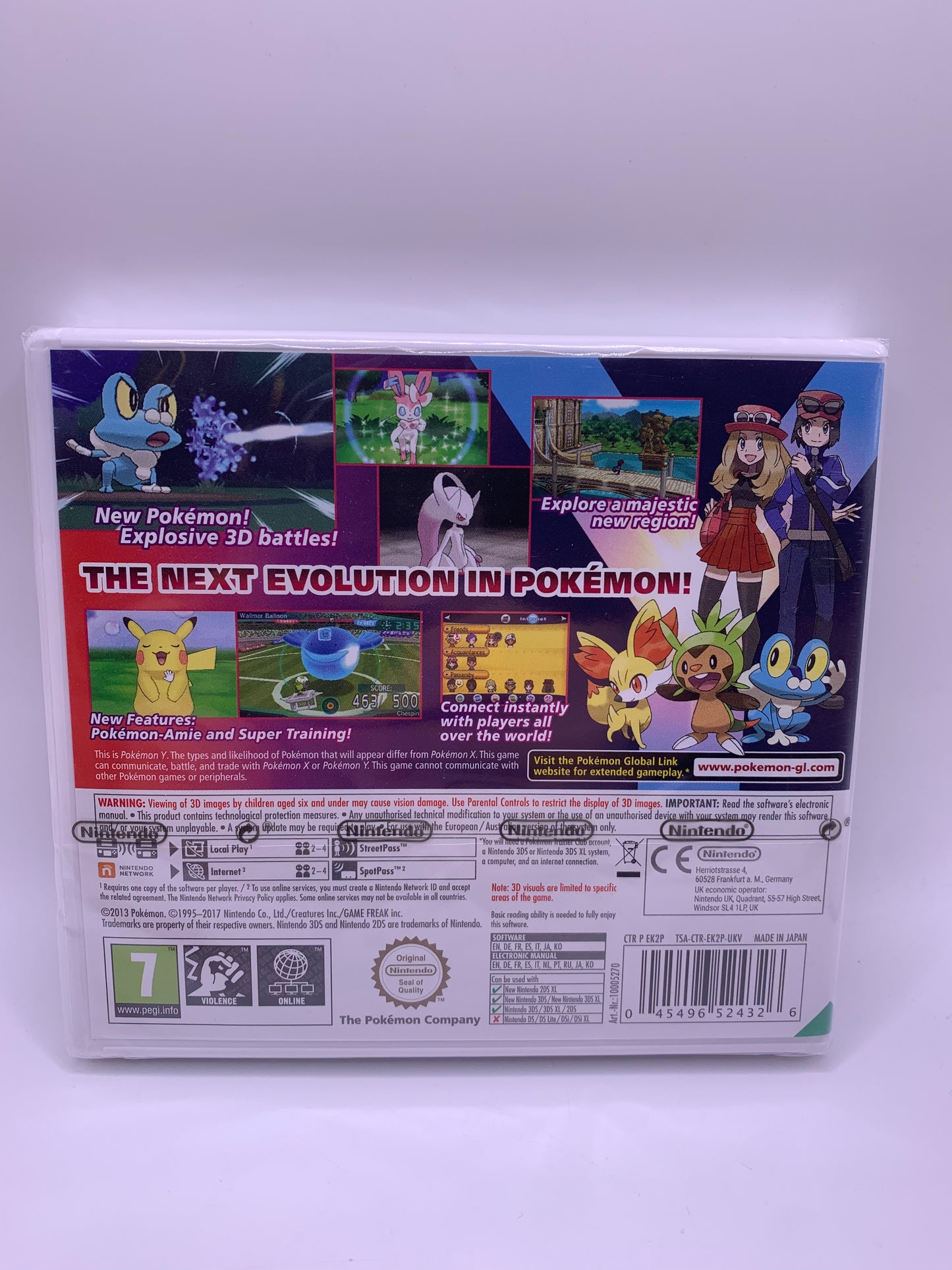 Pokémon Y (SEALED) – Nintendo 3DS