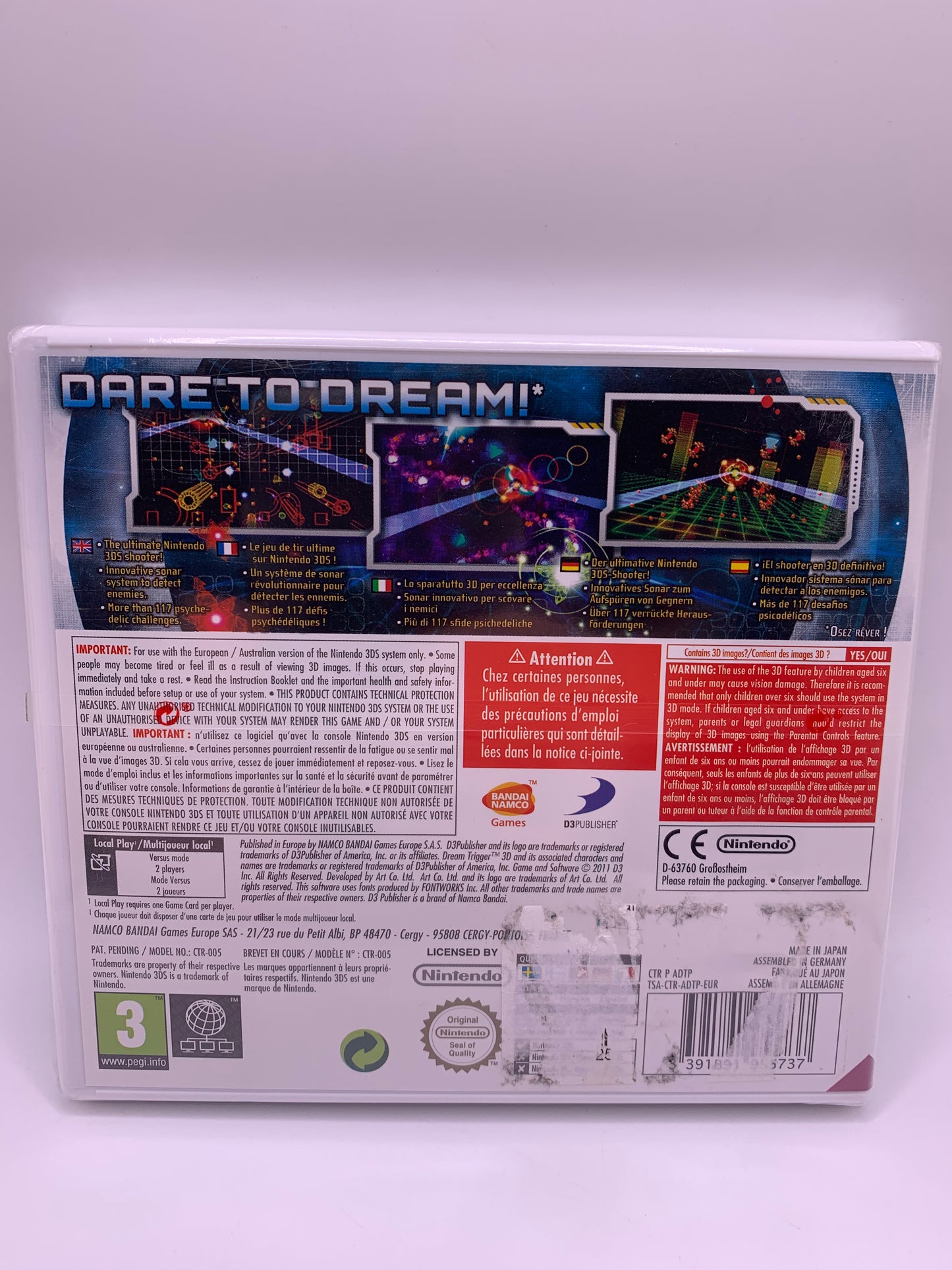 Dream Trigger (SEALED) – Nintendo 3DS