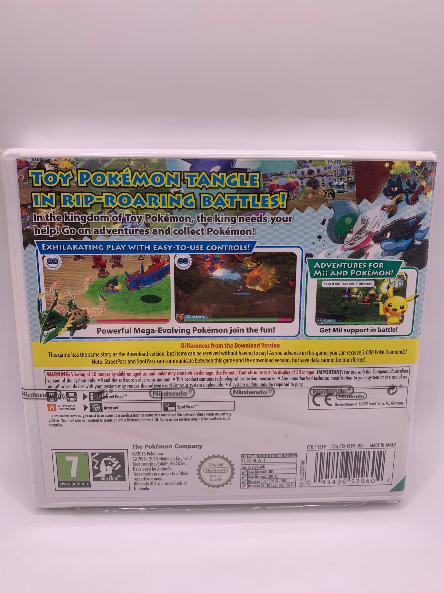 Pokémon Rumble World (SEALED) – Nintendo 3DS