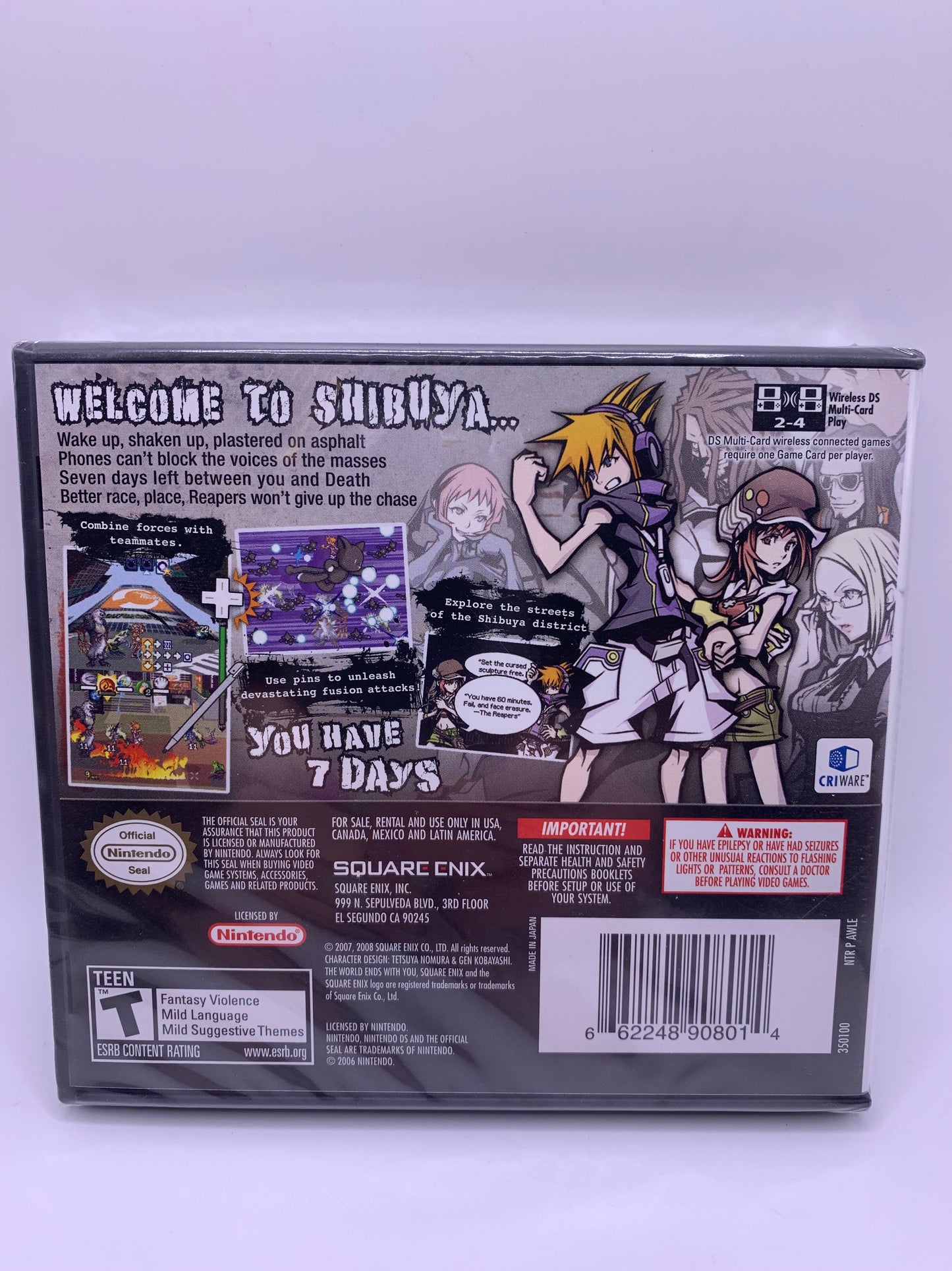 The World Ends with You (SEALED) – Nintendo DS
