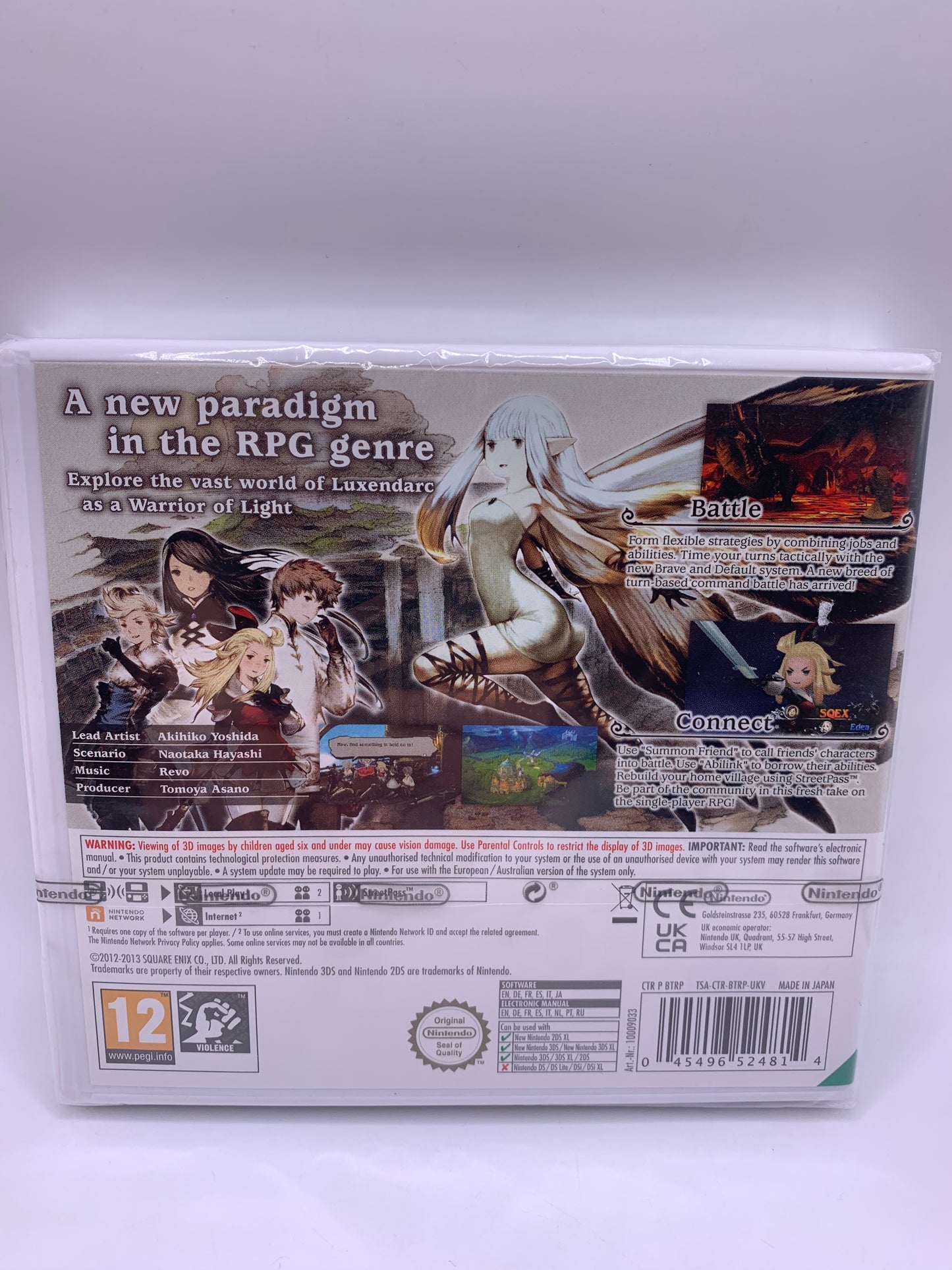Bravely Default (SEALED) – Nintendo 3DS