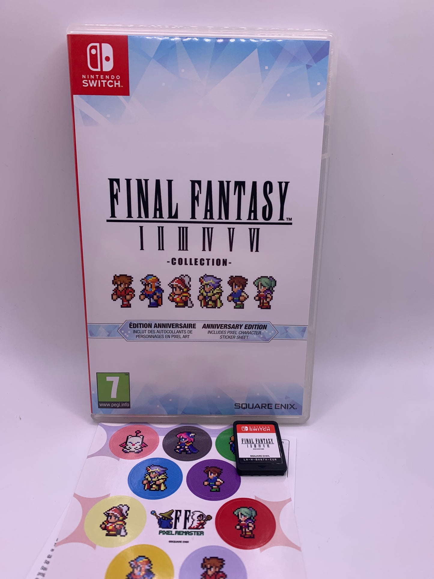Final Fantasy I-VI Pixel Remaster Collection Anniversary Edition – Nintendo Switch