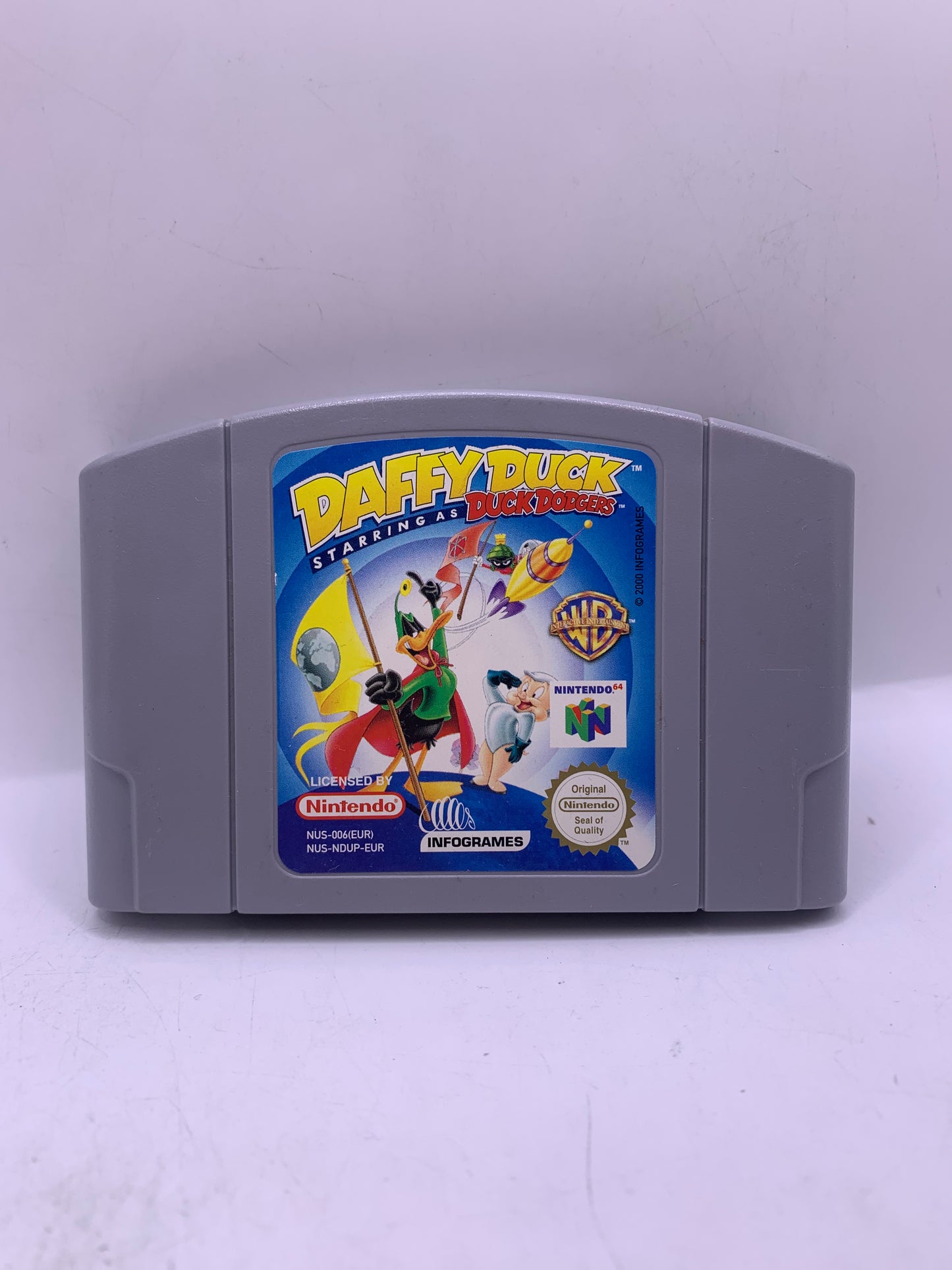 Daffy Duck Starring as Duck Dodgers - Nintendo 64