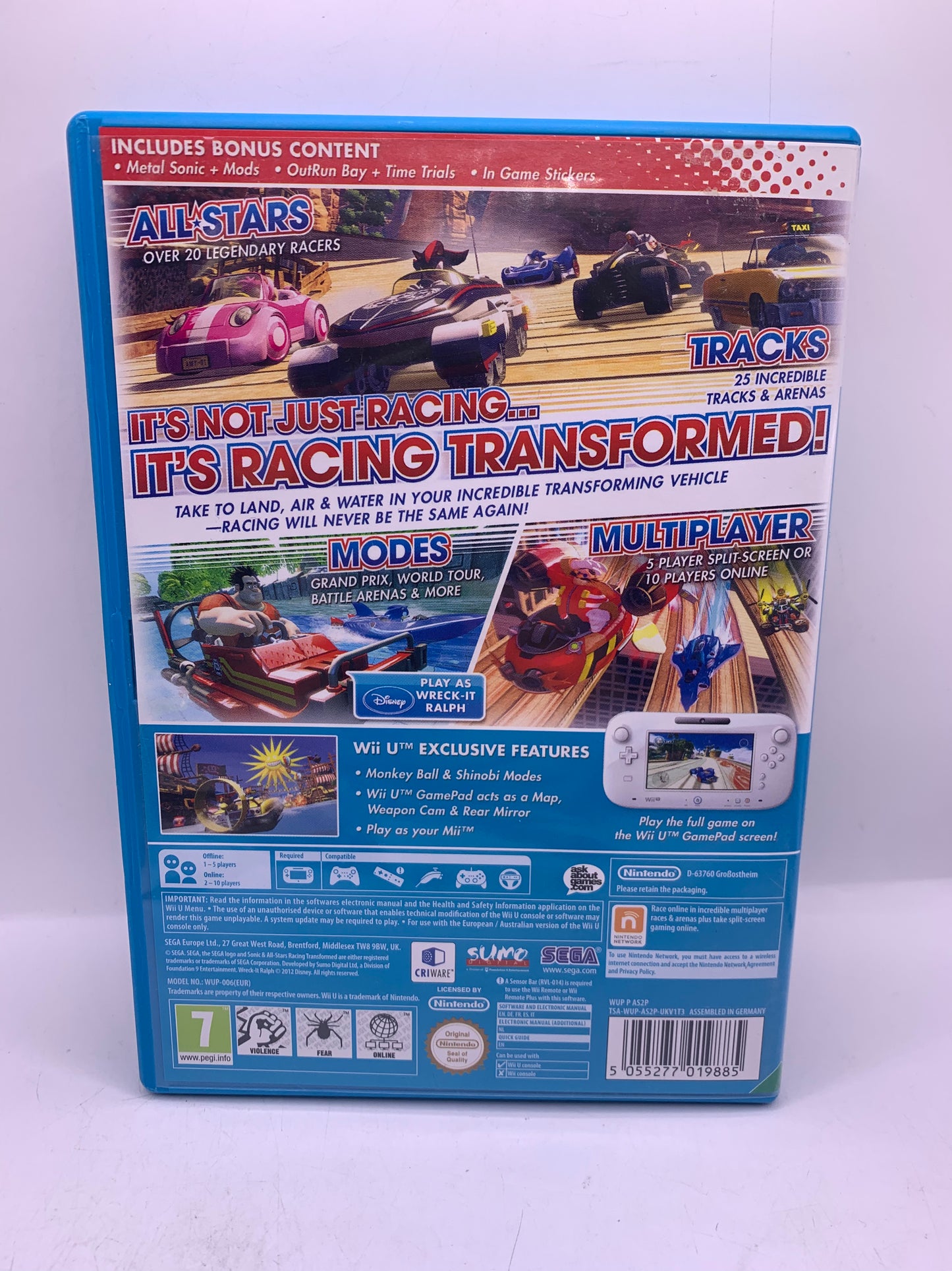 Sonic & All-Stars Racing Transformed (Special Edition) - Wii U