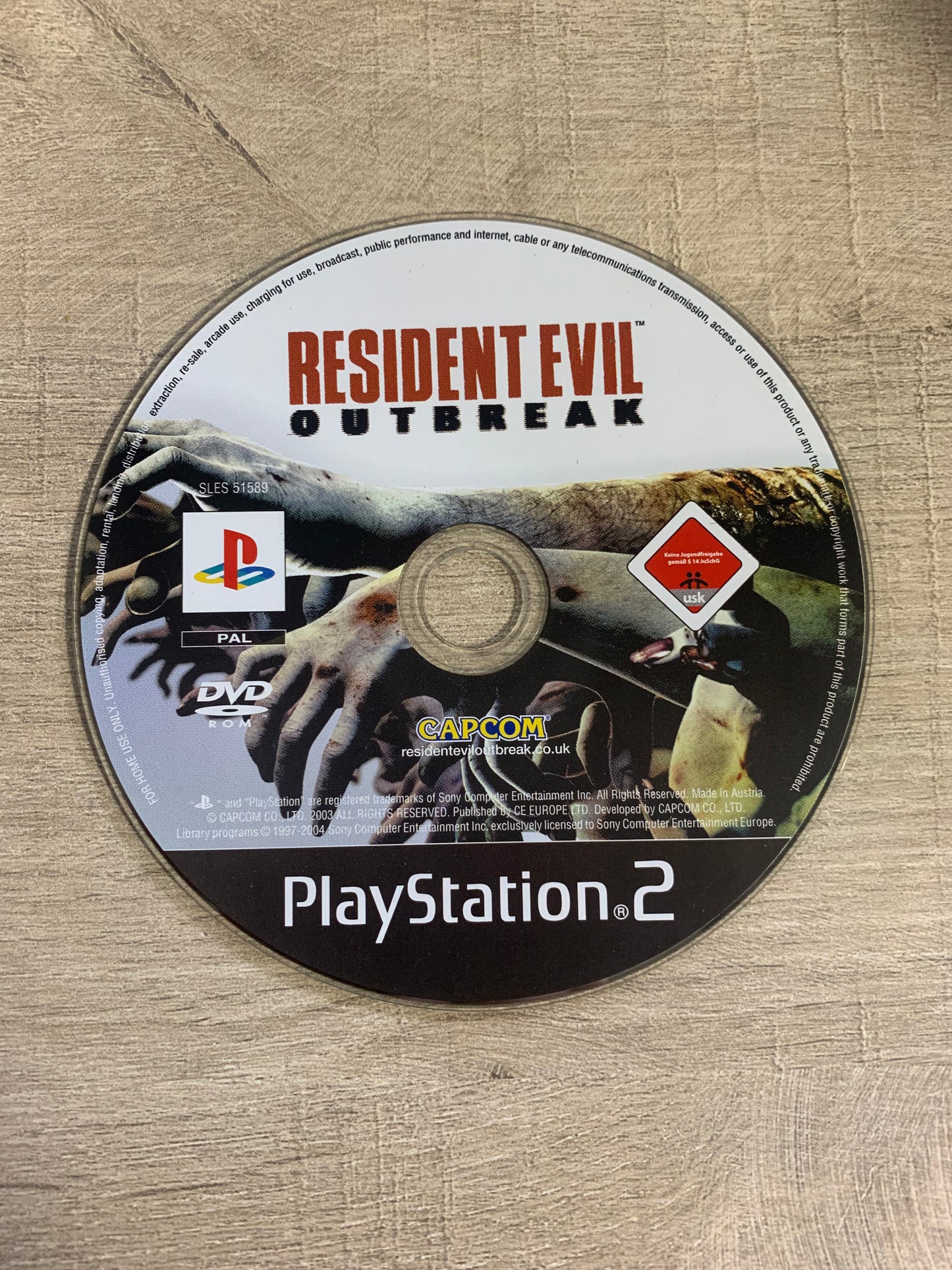 Resident Evil Outbreak (Los) - PlayStation 2