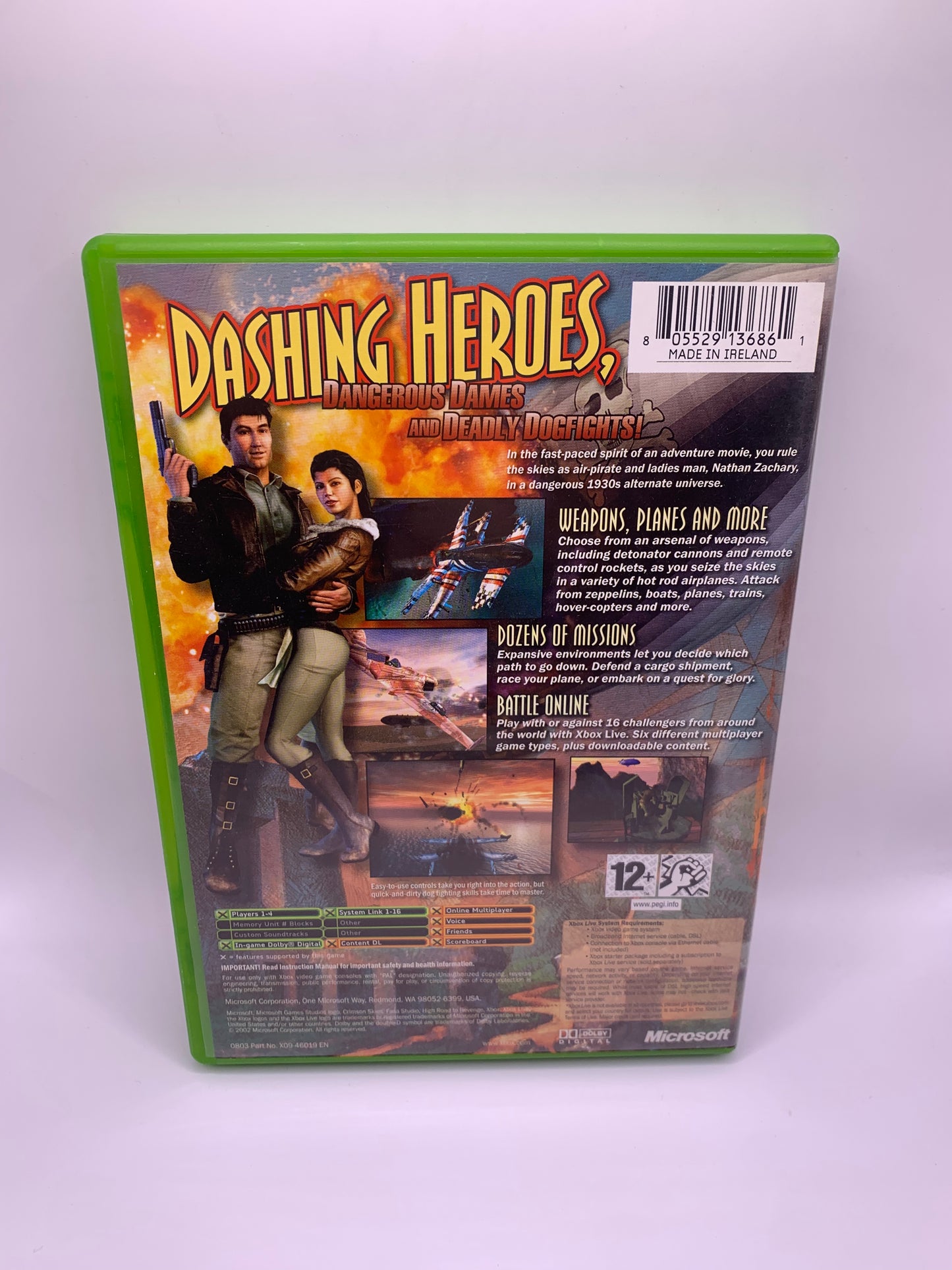 Crimson Skies: High Road to Revenge - Xbox Original