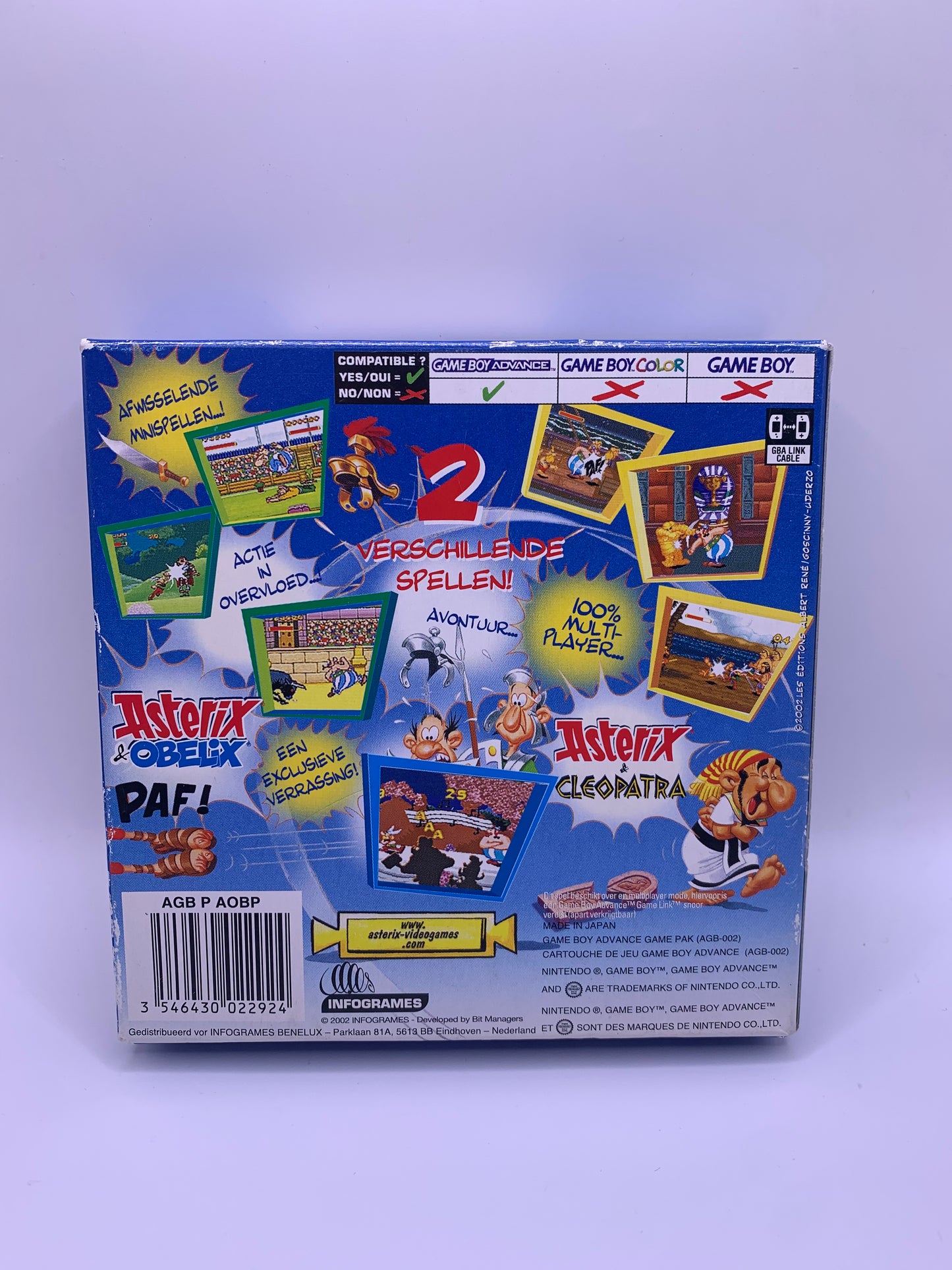 Asterix & Obelix: Paf! Them All! (CIB, cartridge licht gebruikt) - Game Boy Advance