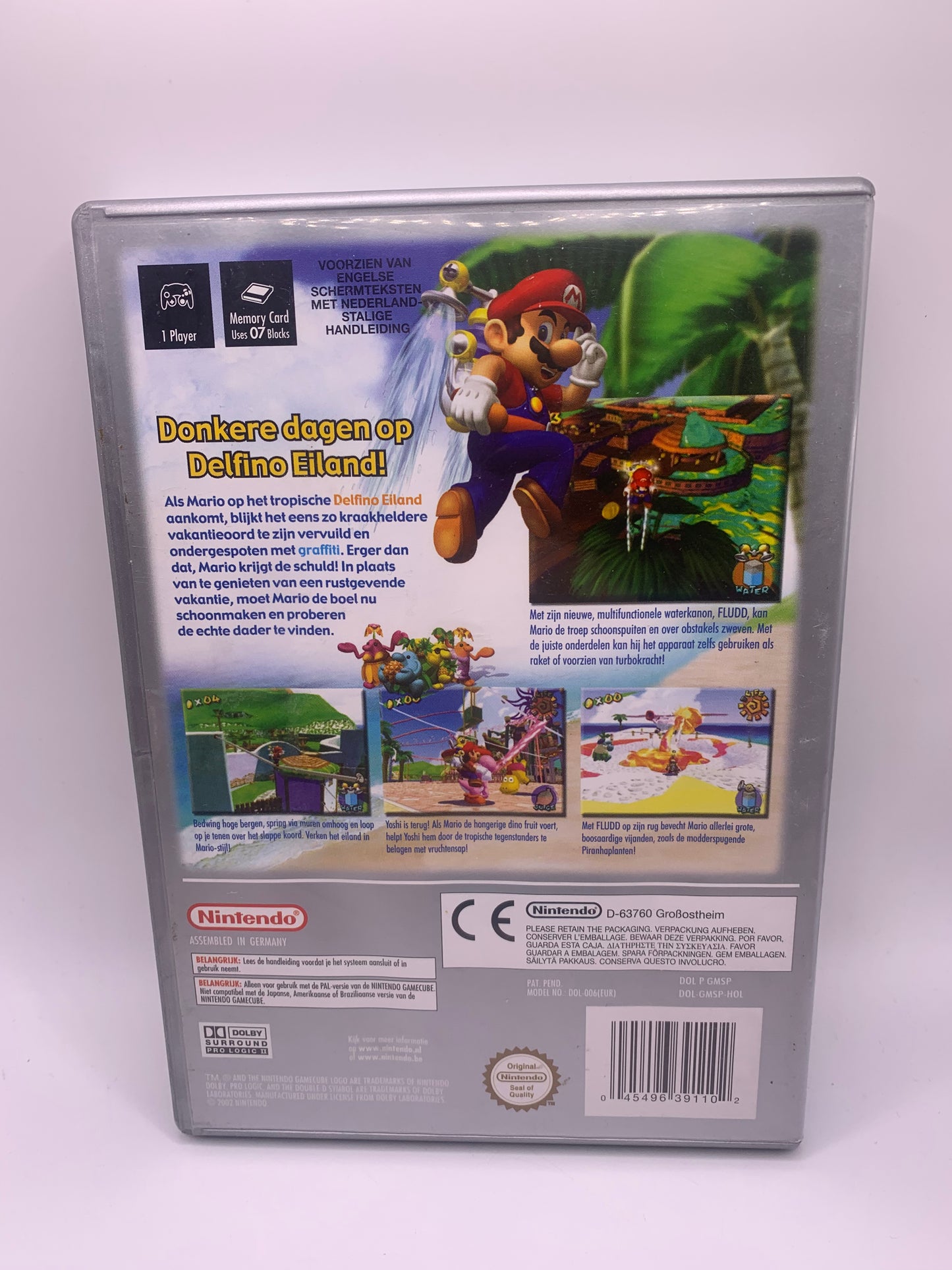 Super Mario Sunshine (Case beschadigd) - Nintendo GameCube