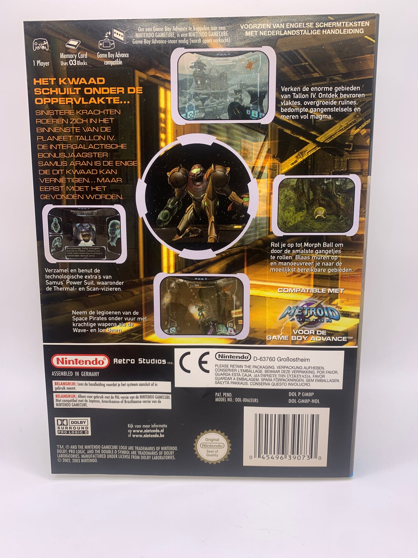 Metroid Prime (Case beschadigd) - Nintendo GameCube