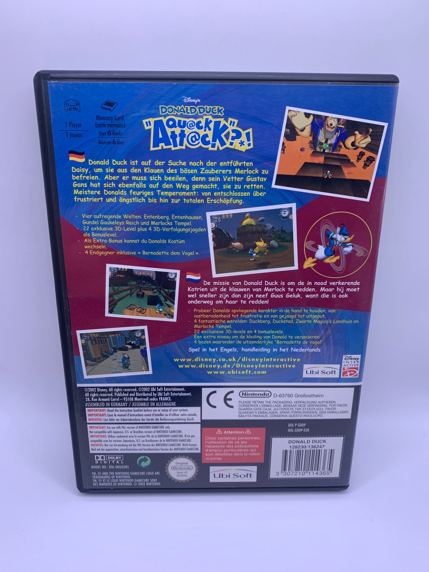 Donald Duck: Quack Attack - Nintendo GameCube