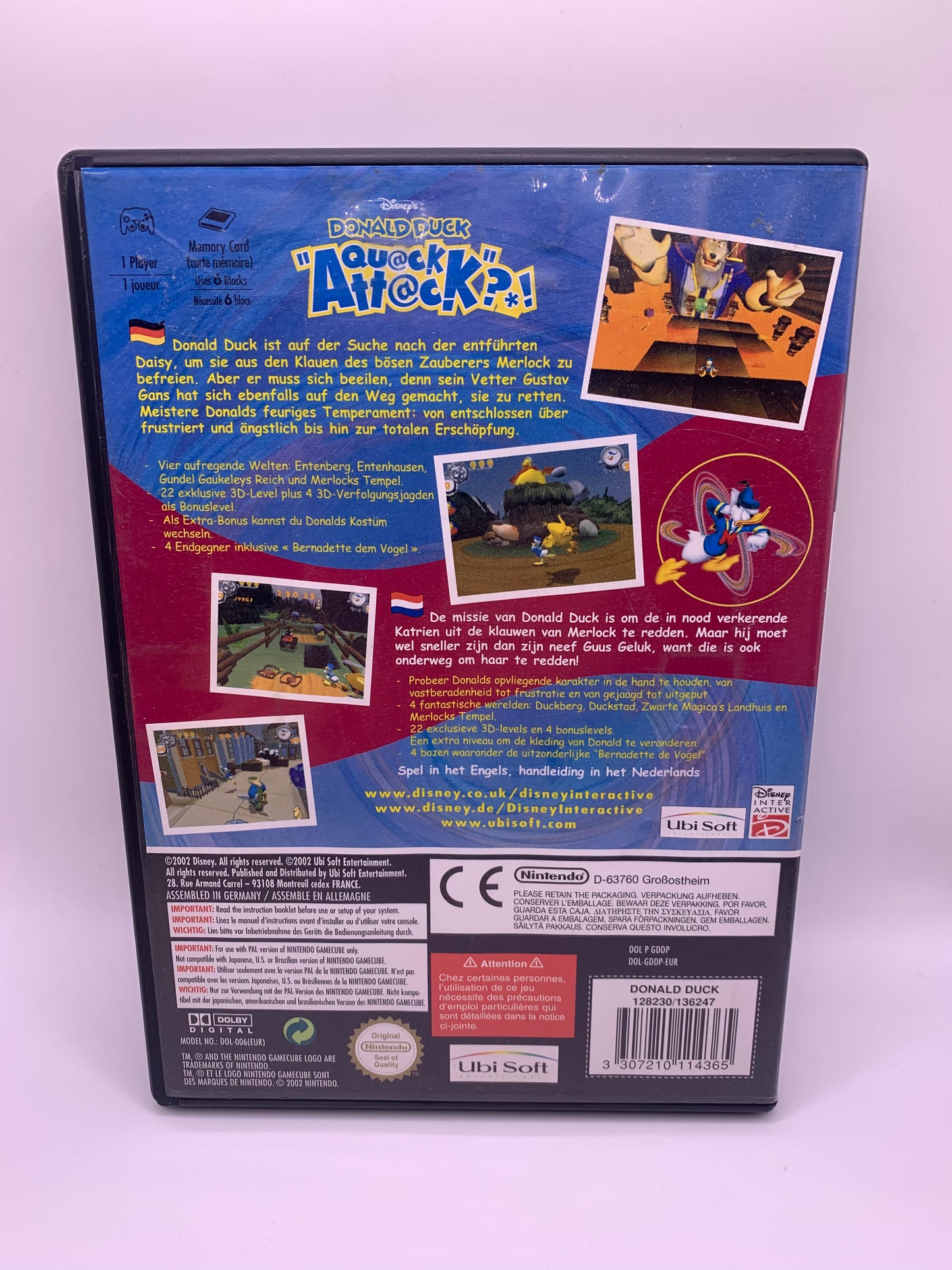 Donald Duck: Quack Attack (Geen handleiding) - Nintendo GameCube