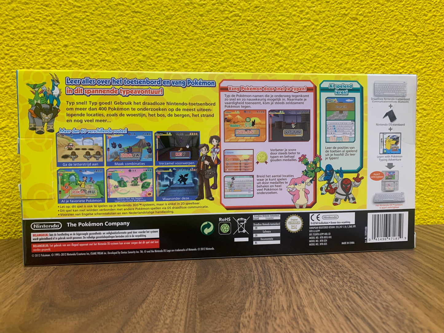 Learn With Pokémon Typing Adventure (SEALED) - Nintendo DS
