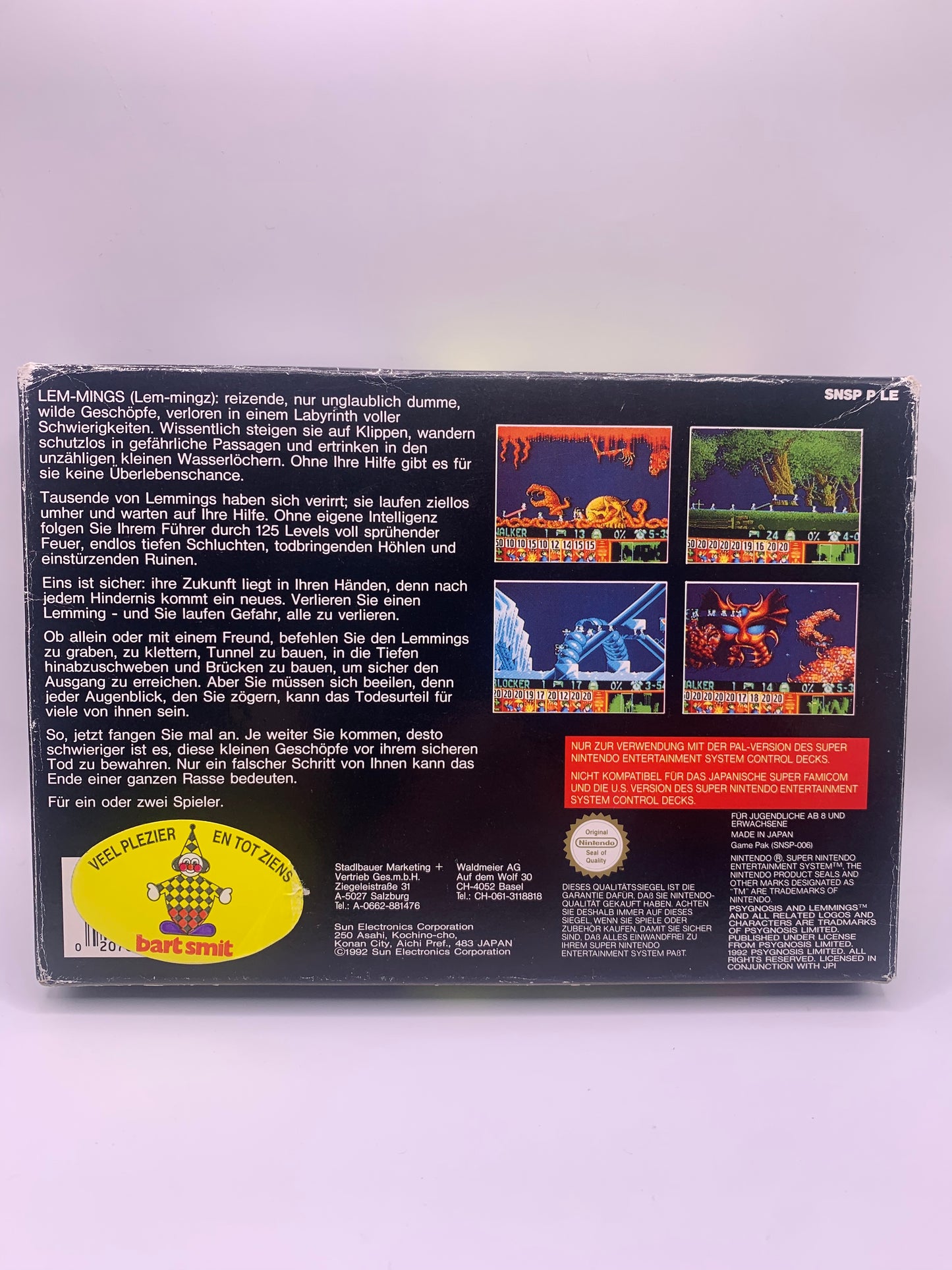 Lemmings (CIB, licht gebruikt) - SNES
