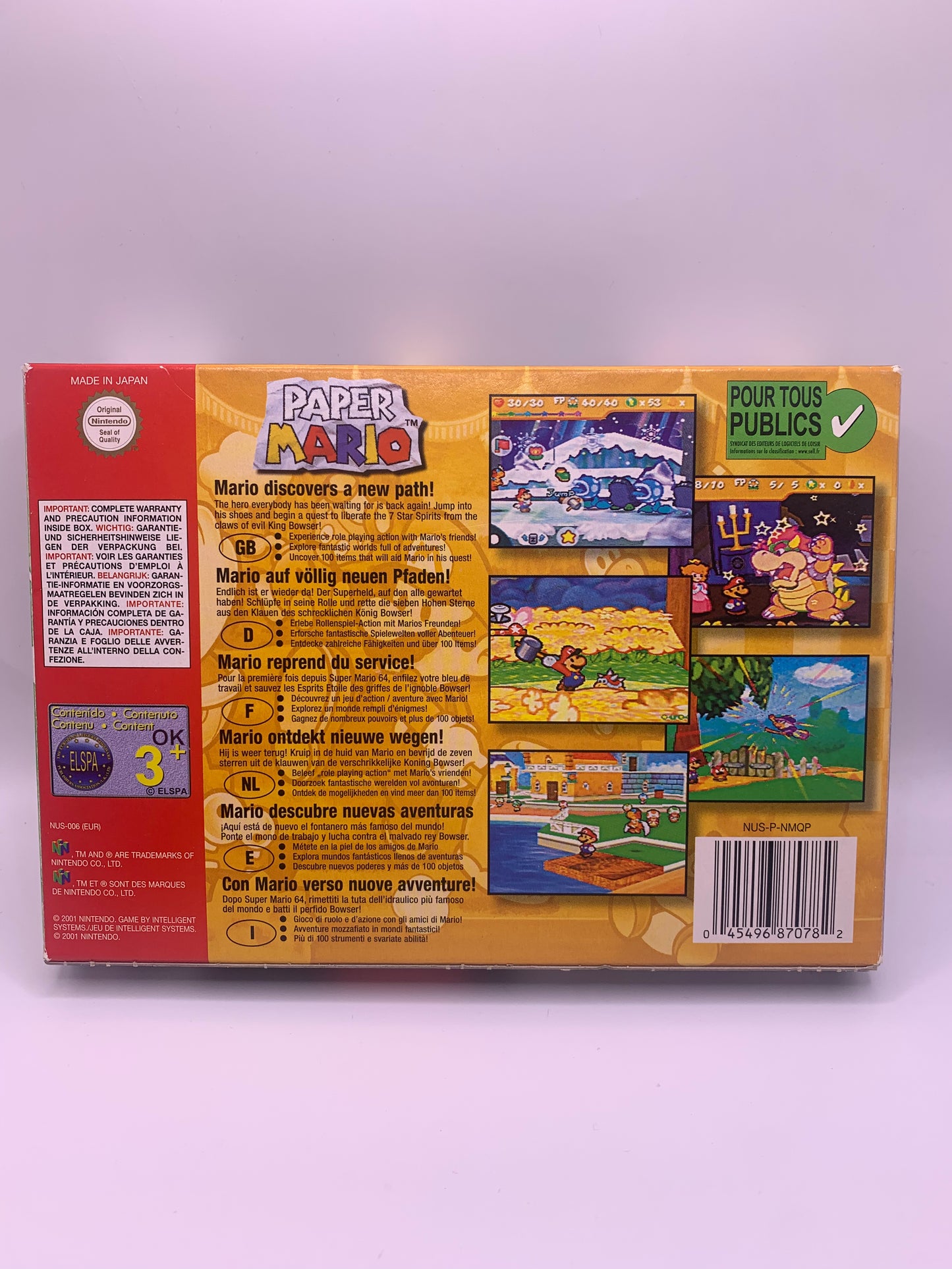 Paper Mario (CIB) - Nintendo 64