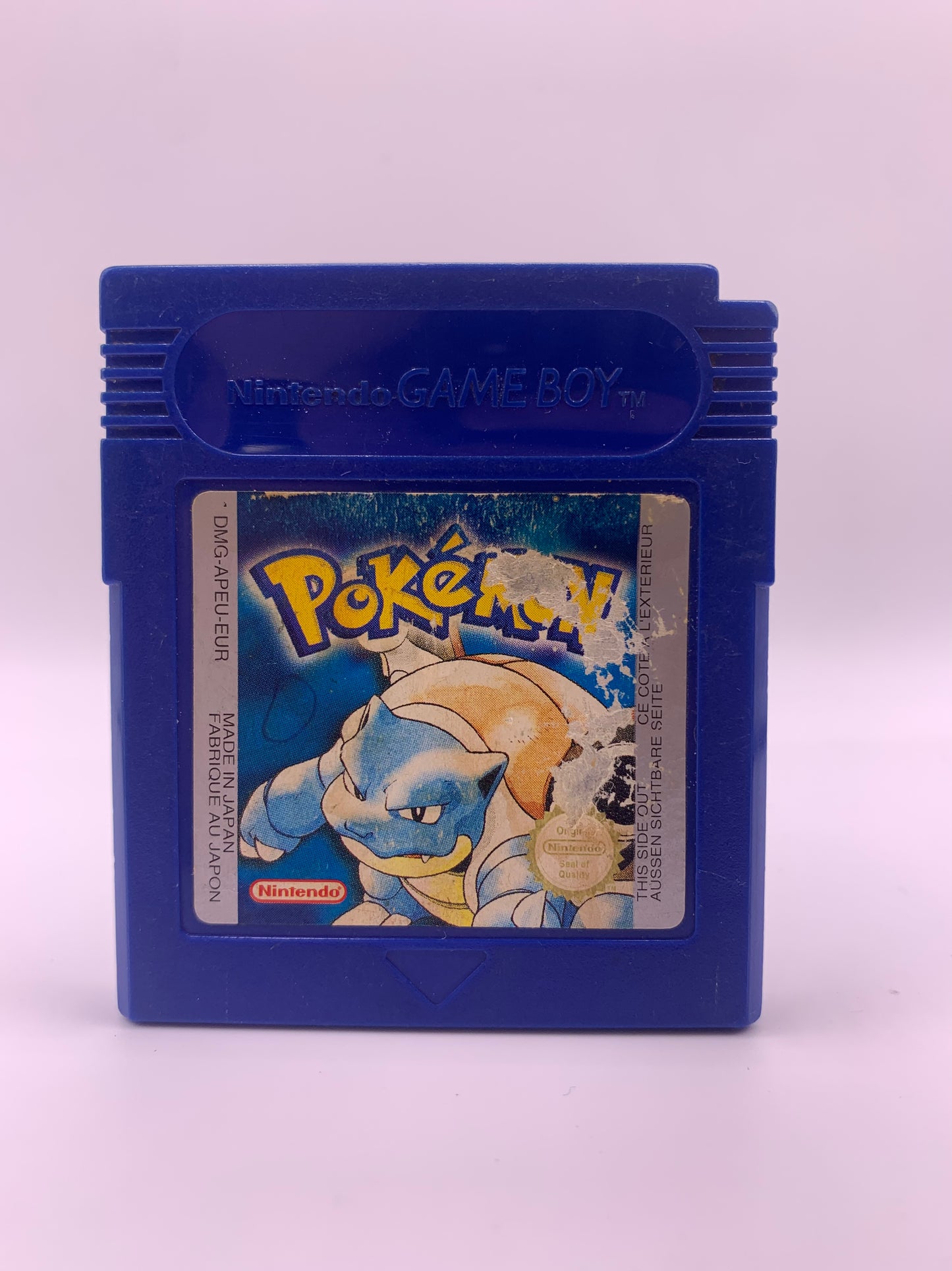 Pokémon Blue Version (Label beschadigd) – Game Boy Classic