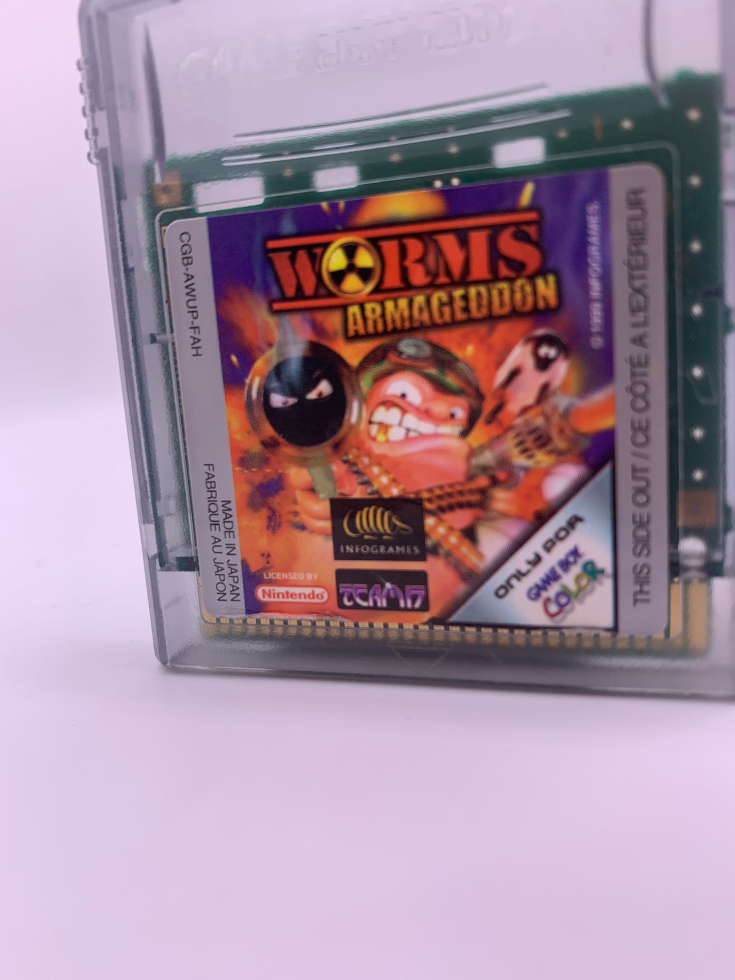 Worms Armageddon (Label licht los) - Game Boy Color