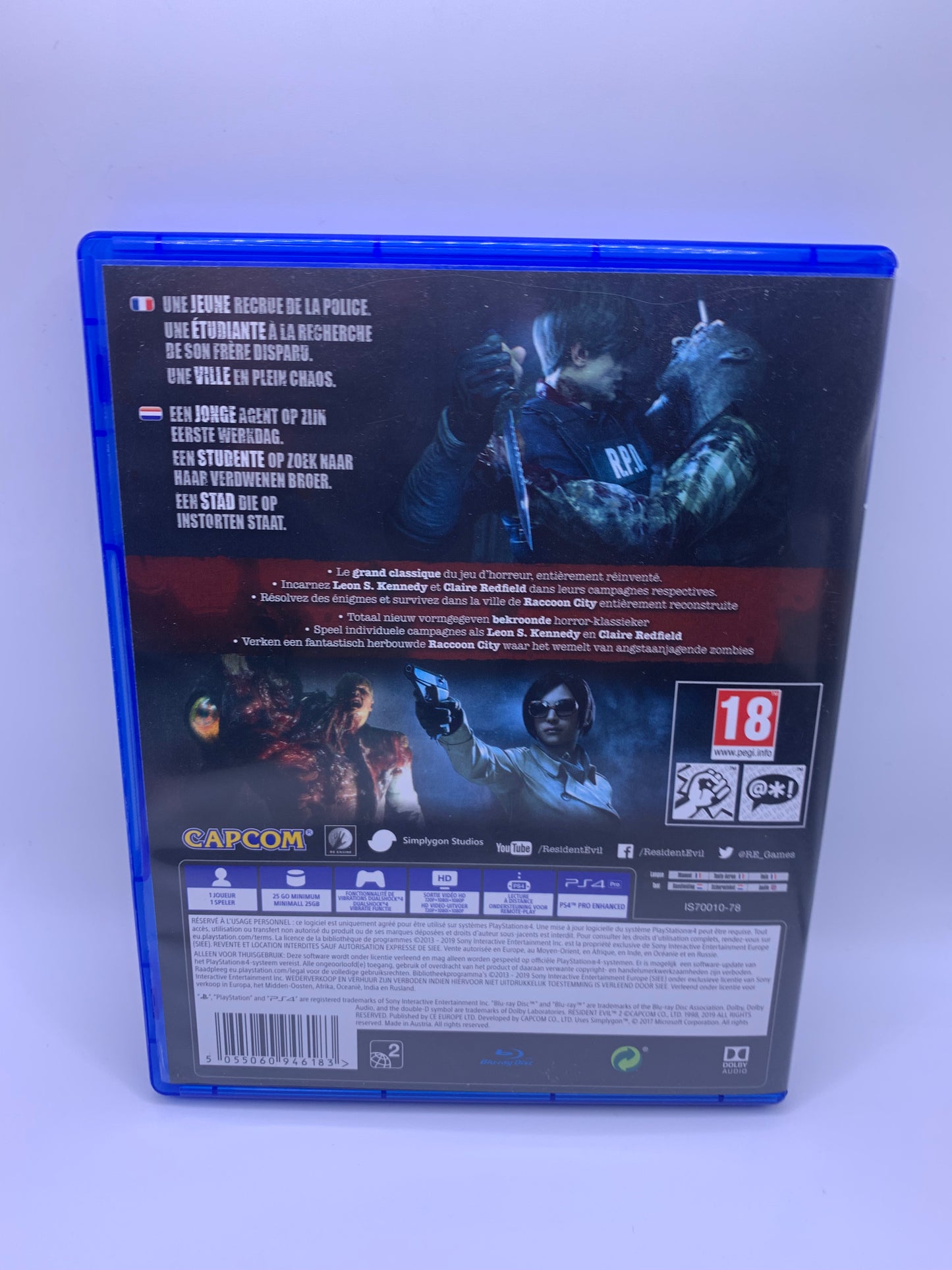 Resident Evil 2 - PlayStation 4