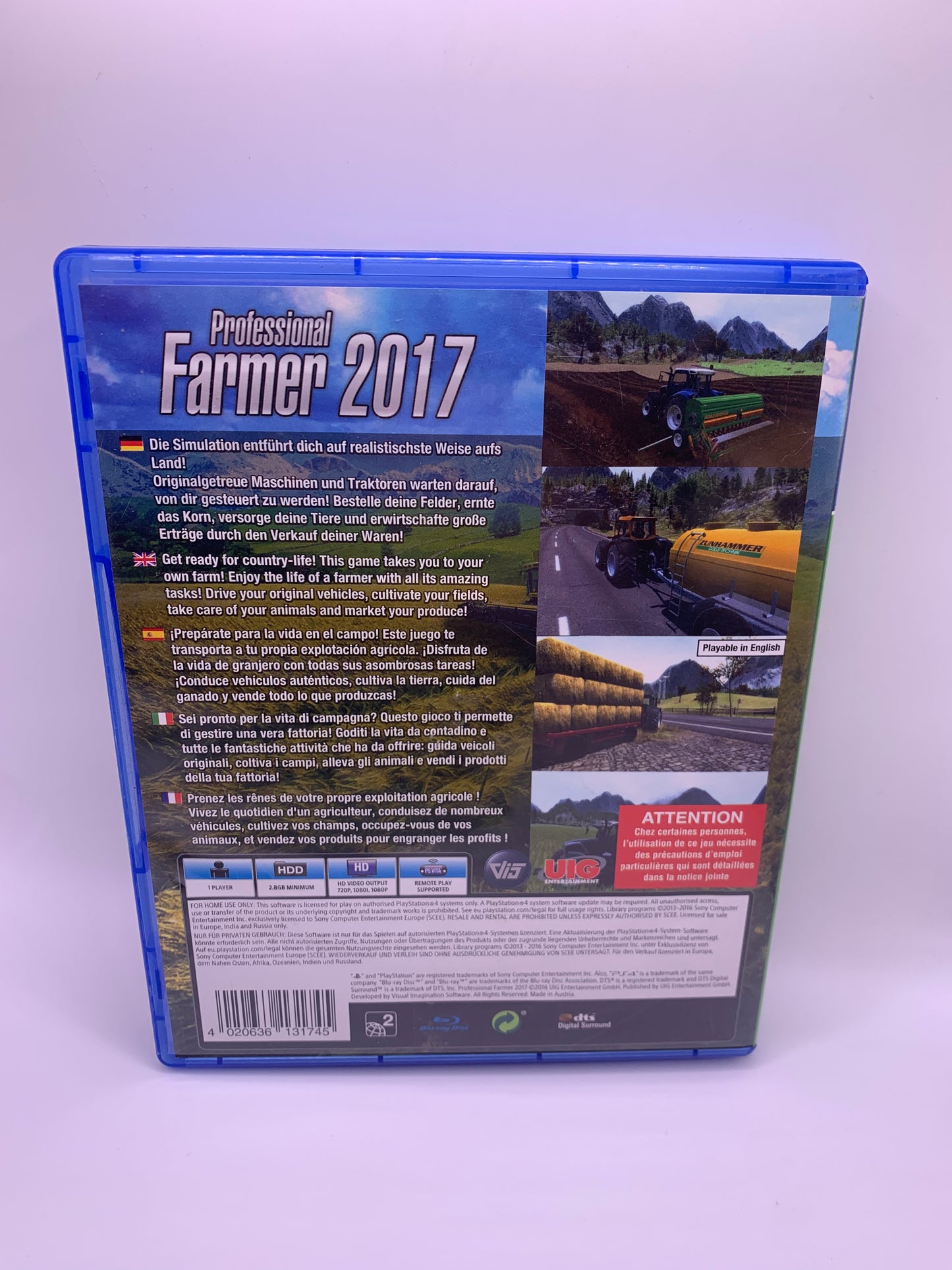 Professional Farmer 2017 - PlayStation 4