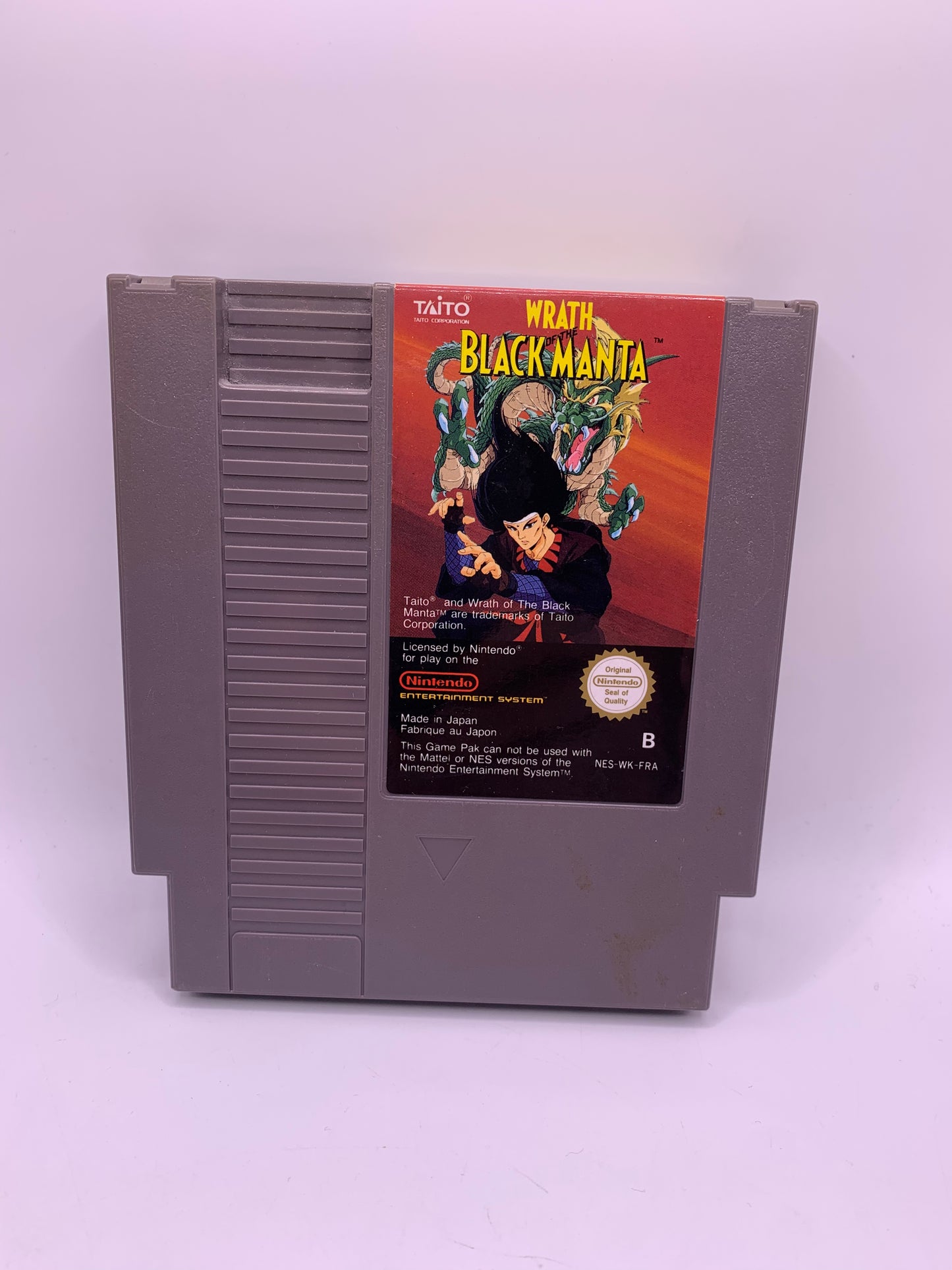 Wrath of the Black Manta – NES