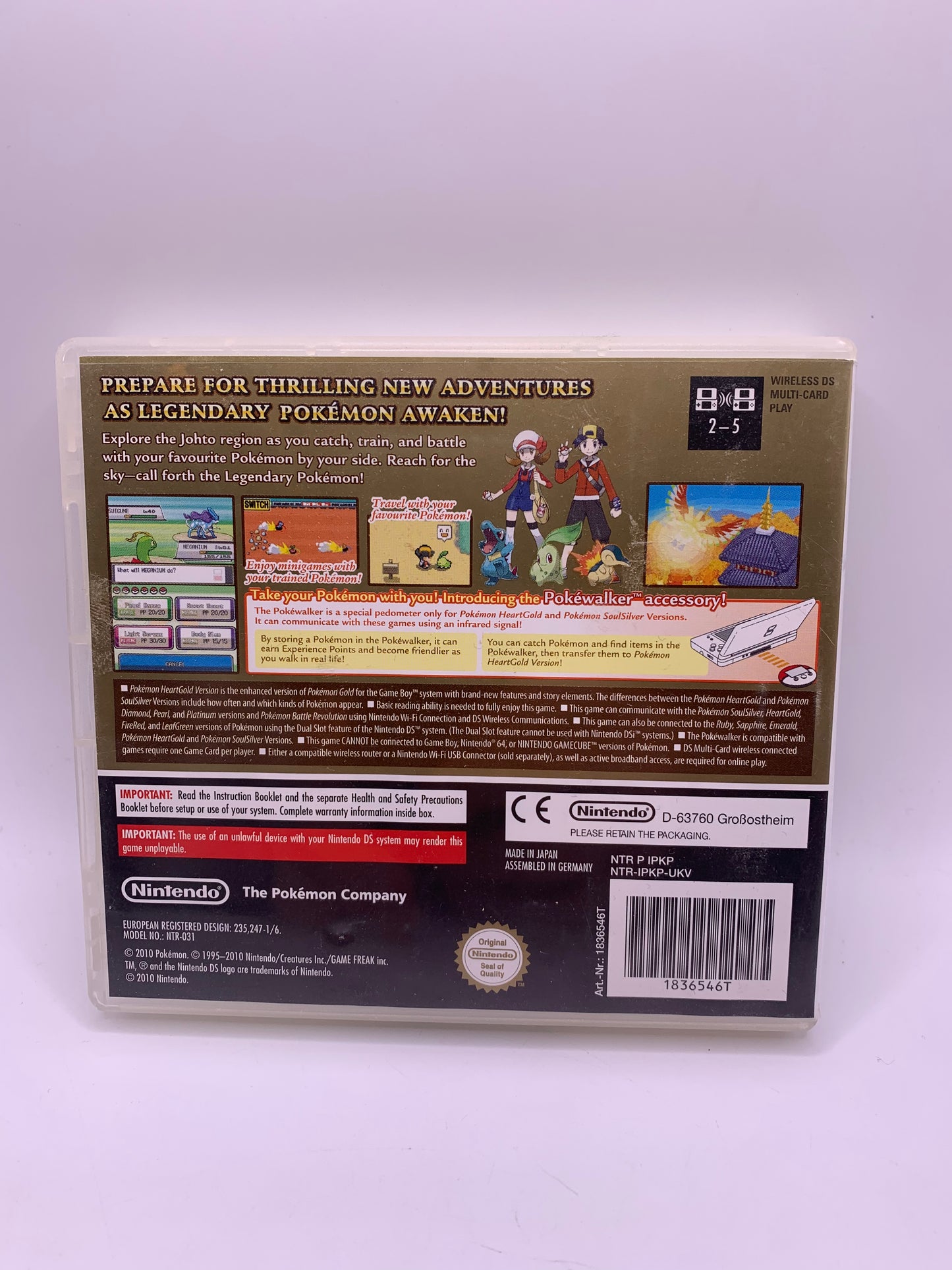 Pokémon HeartGold (Geen handleiding) - Nintendo DS