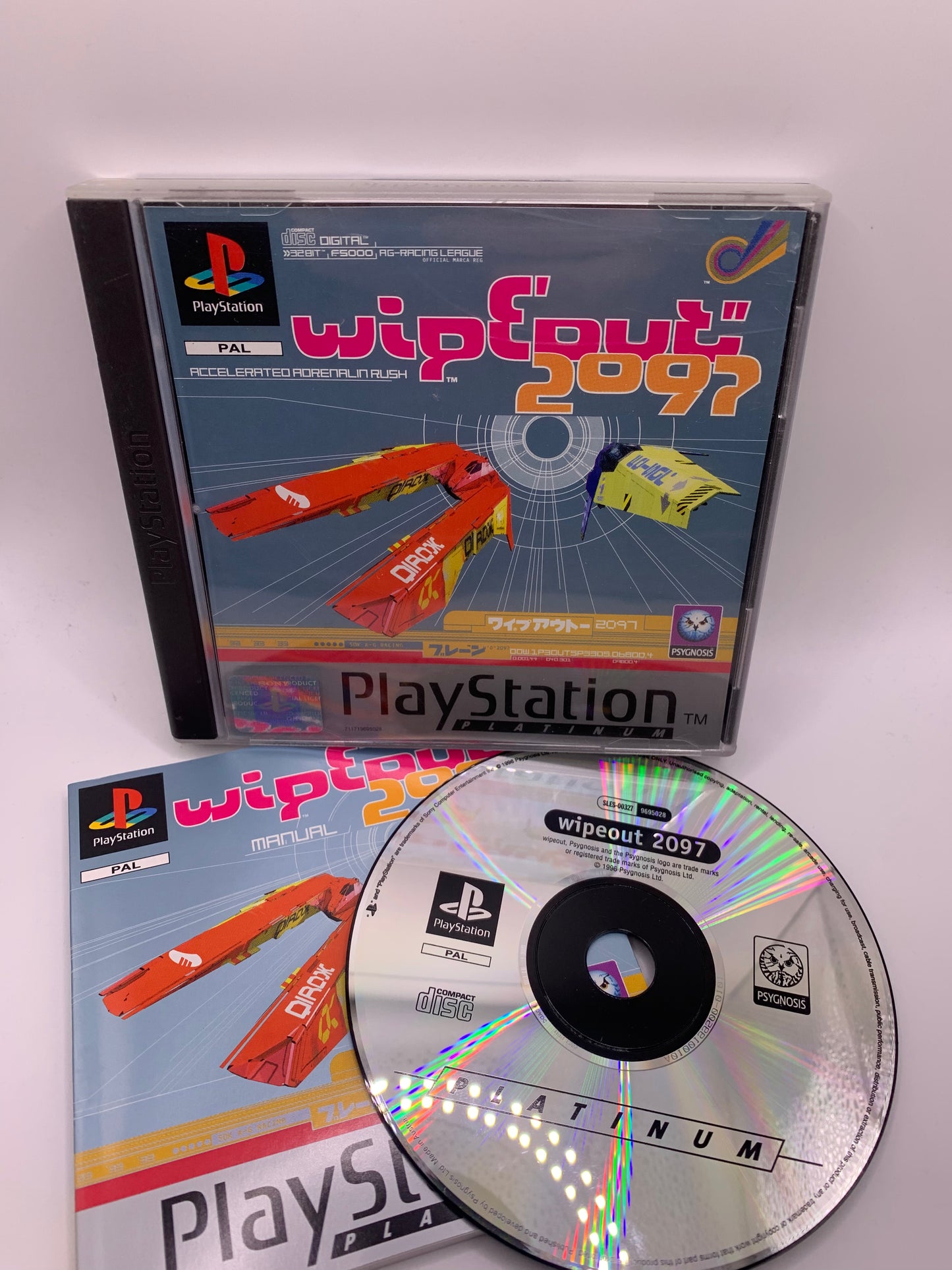 Wipeout 2097 (Platinum) – PlayStation 1