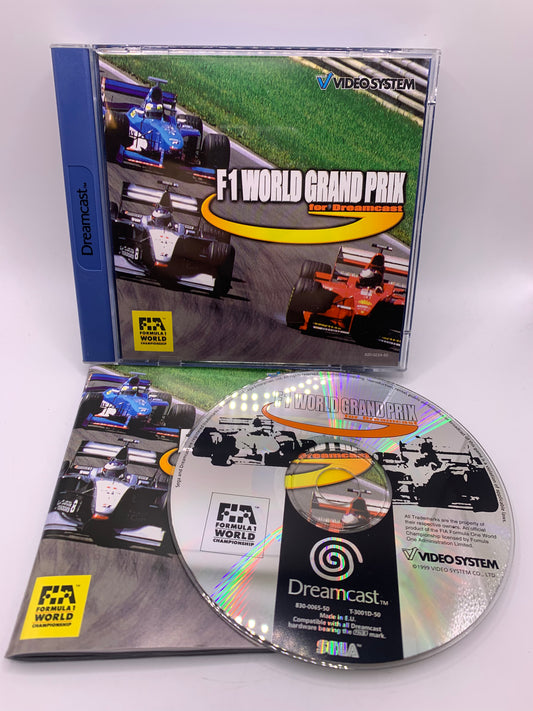 F1 World Grand Prix (Barst achterzijde) – Dreamcast