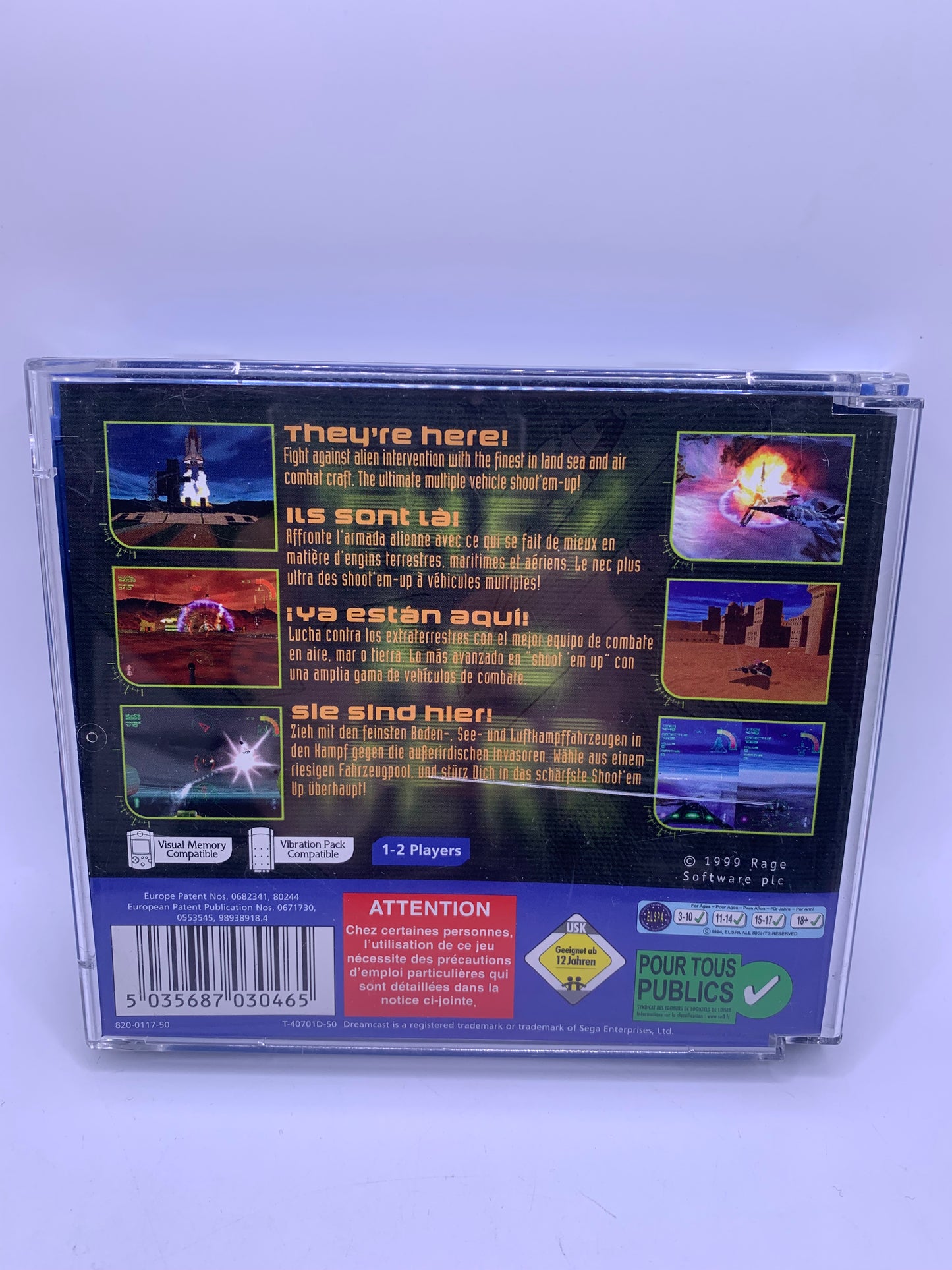 Incoming (Geen handleiding) – Dreamcast