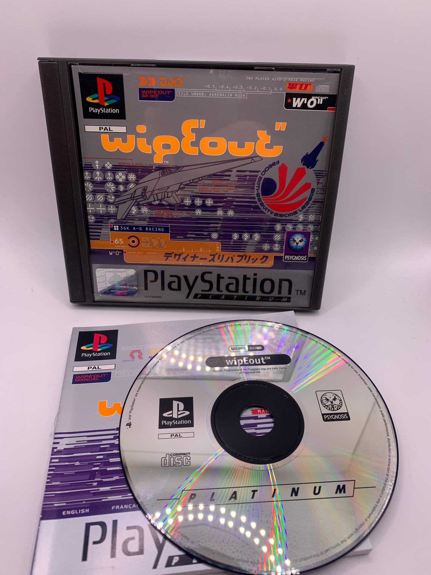 Wipeout (Platinum) – PlayStation
